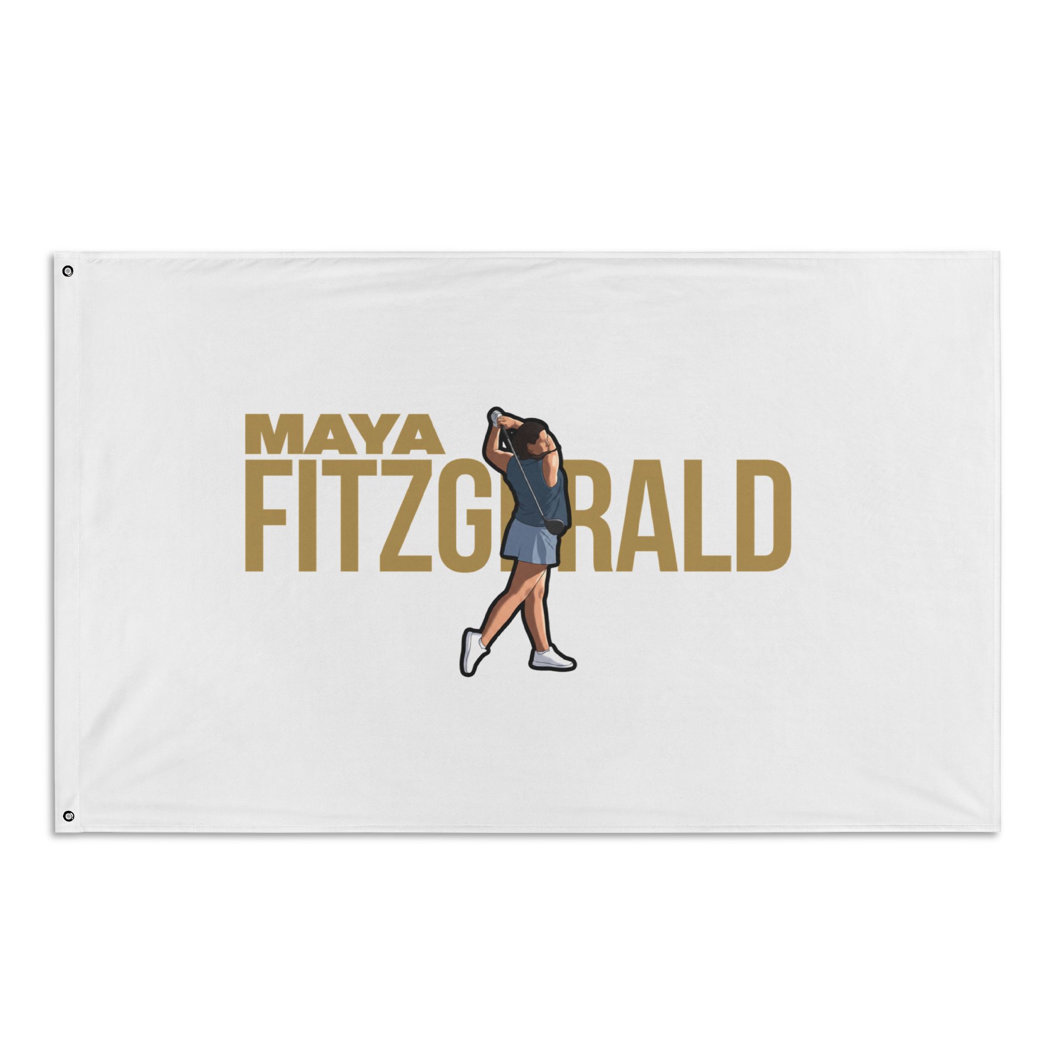 Flag (35 × 56 in) — character_player_name in Classic