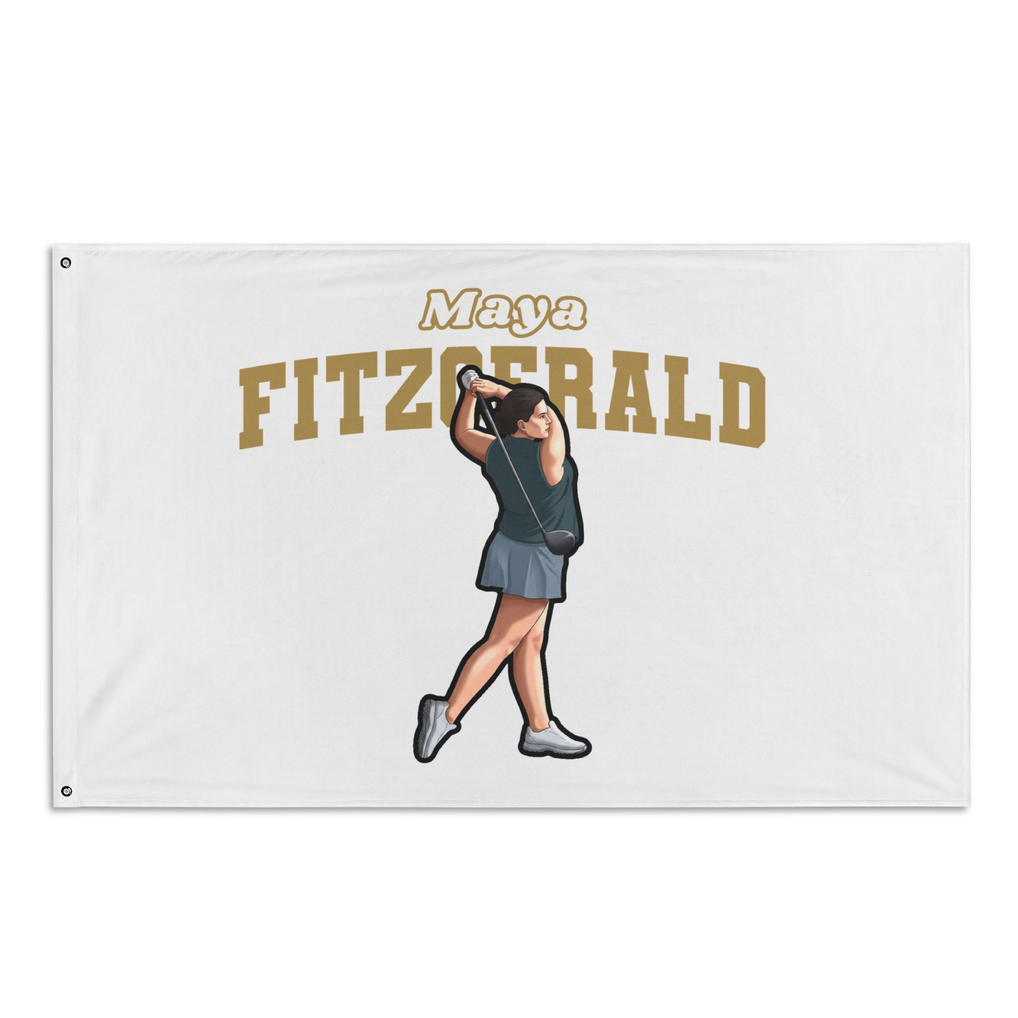 Flag (35 × 56 in) — character_name_arch in Classic