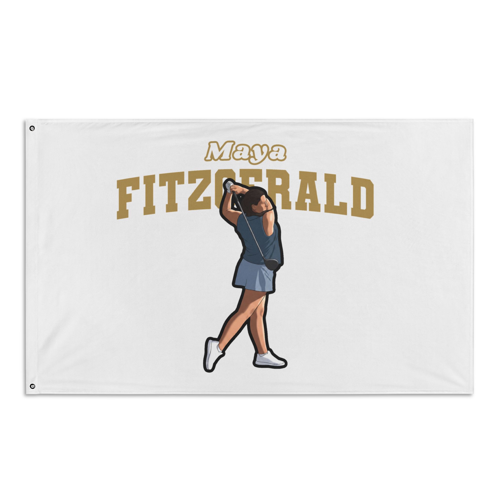Flag (35 × 56 in) — character_name_arch in Classic