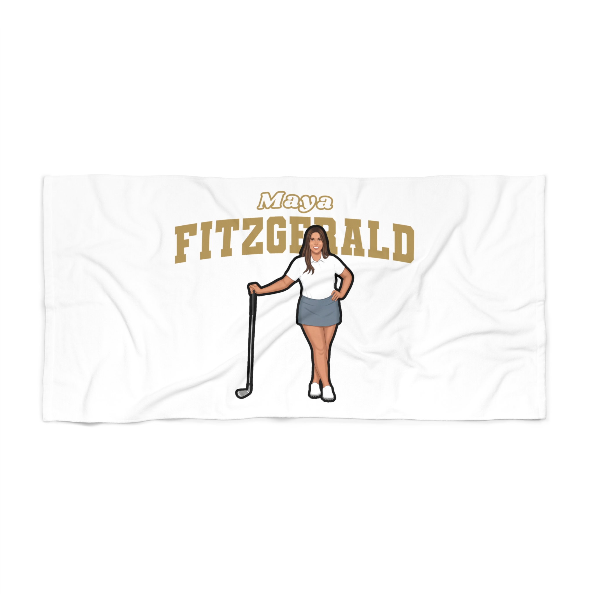 Beach Towel — character_name_arch in Classic
