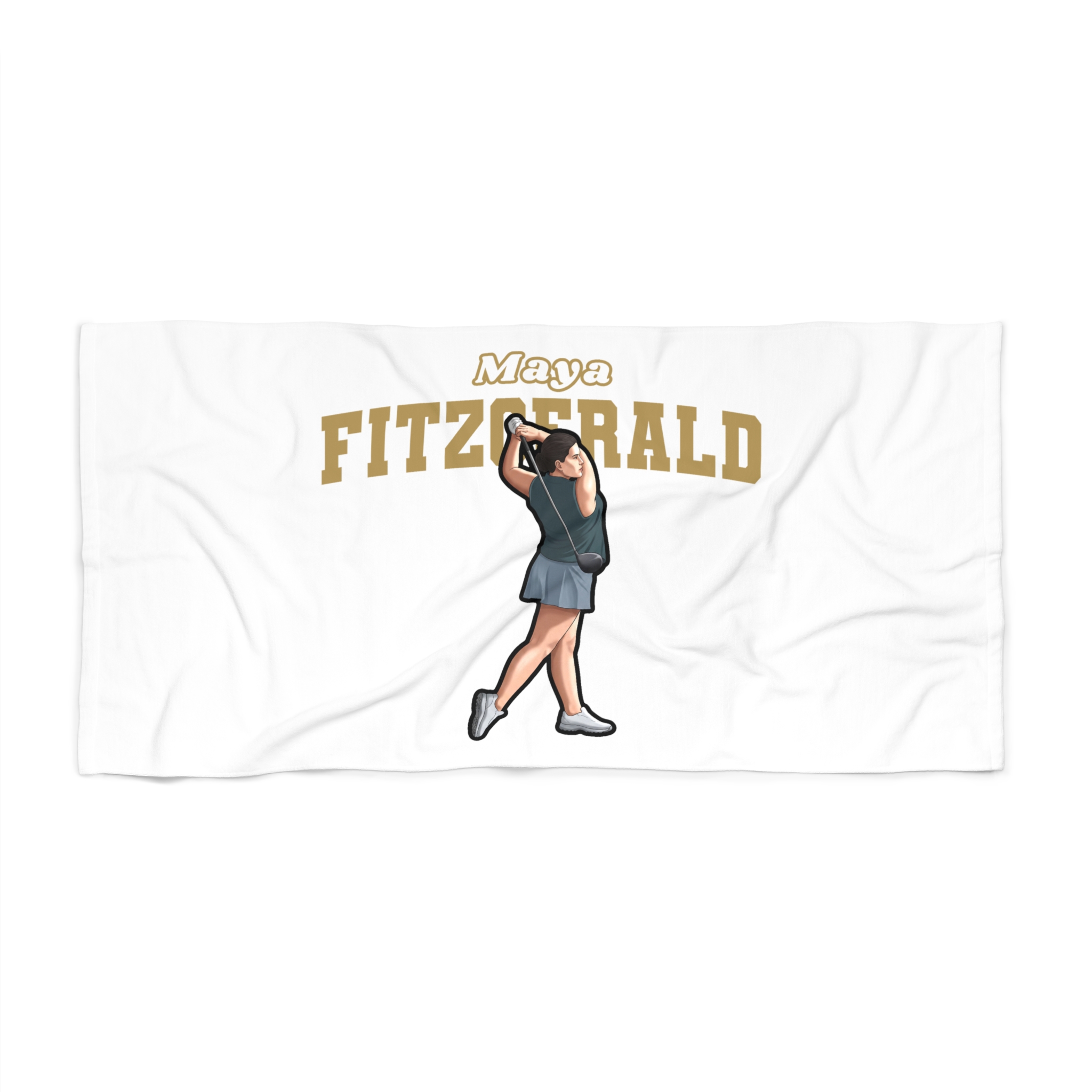 Beach Towel — character_name_arch in Classic