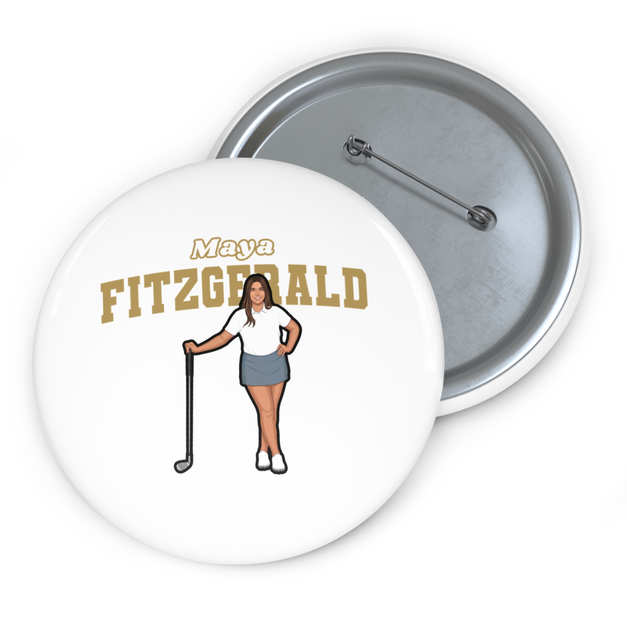 Game Day Pin — character_name_arch in Classic