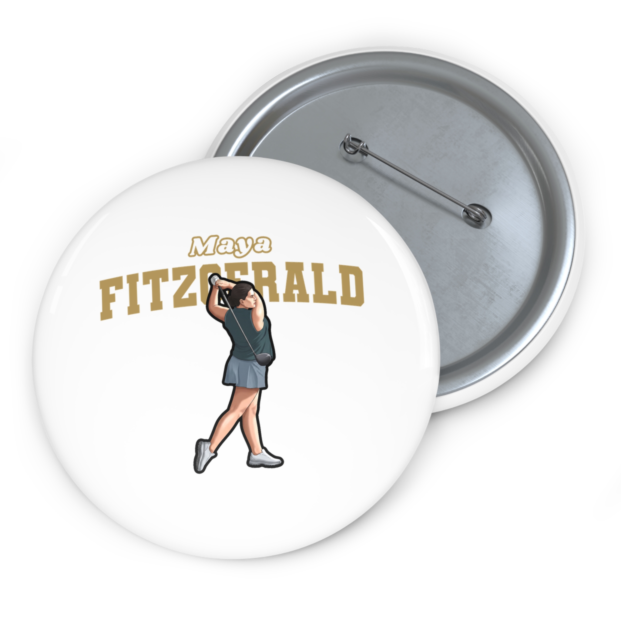 Game Day Pin — character_name_arch in Classic