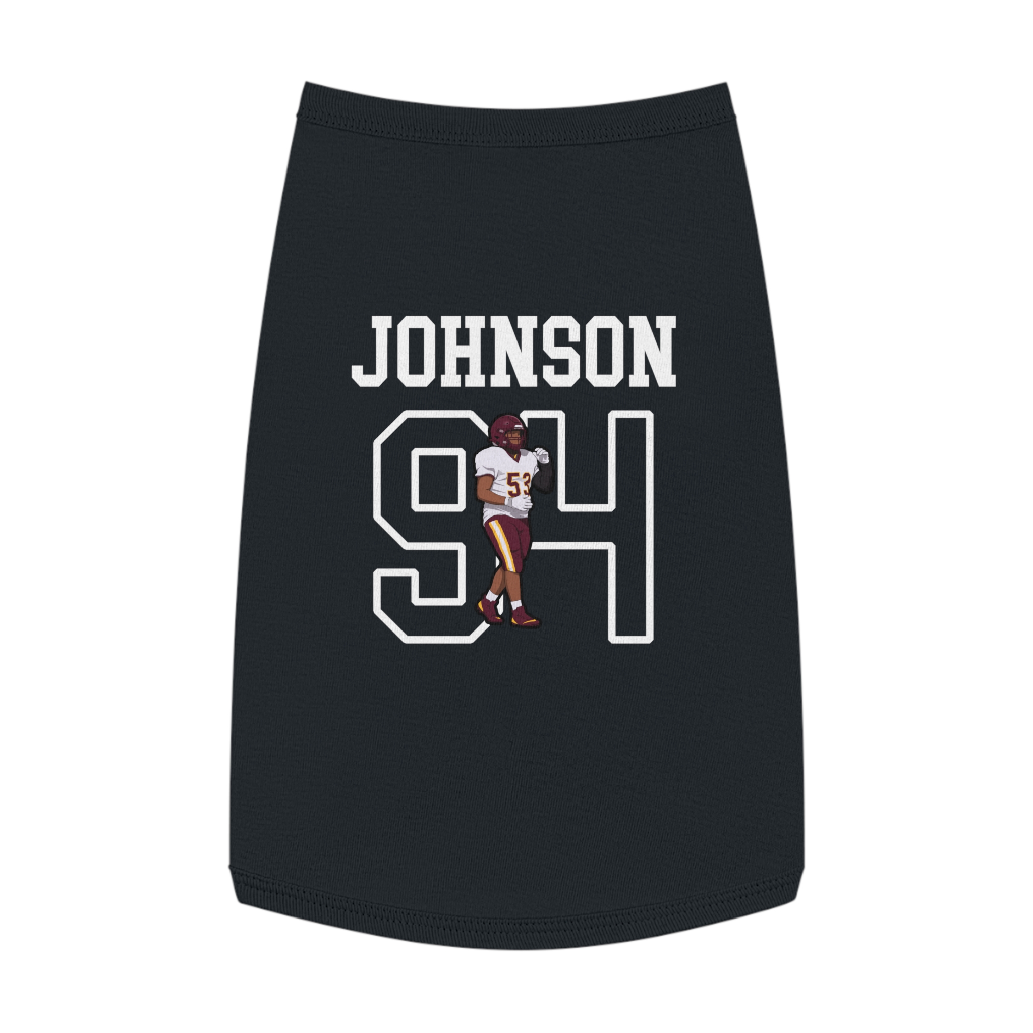 Pet Tank Top — character_shirsey in Black