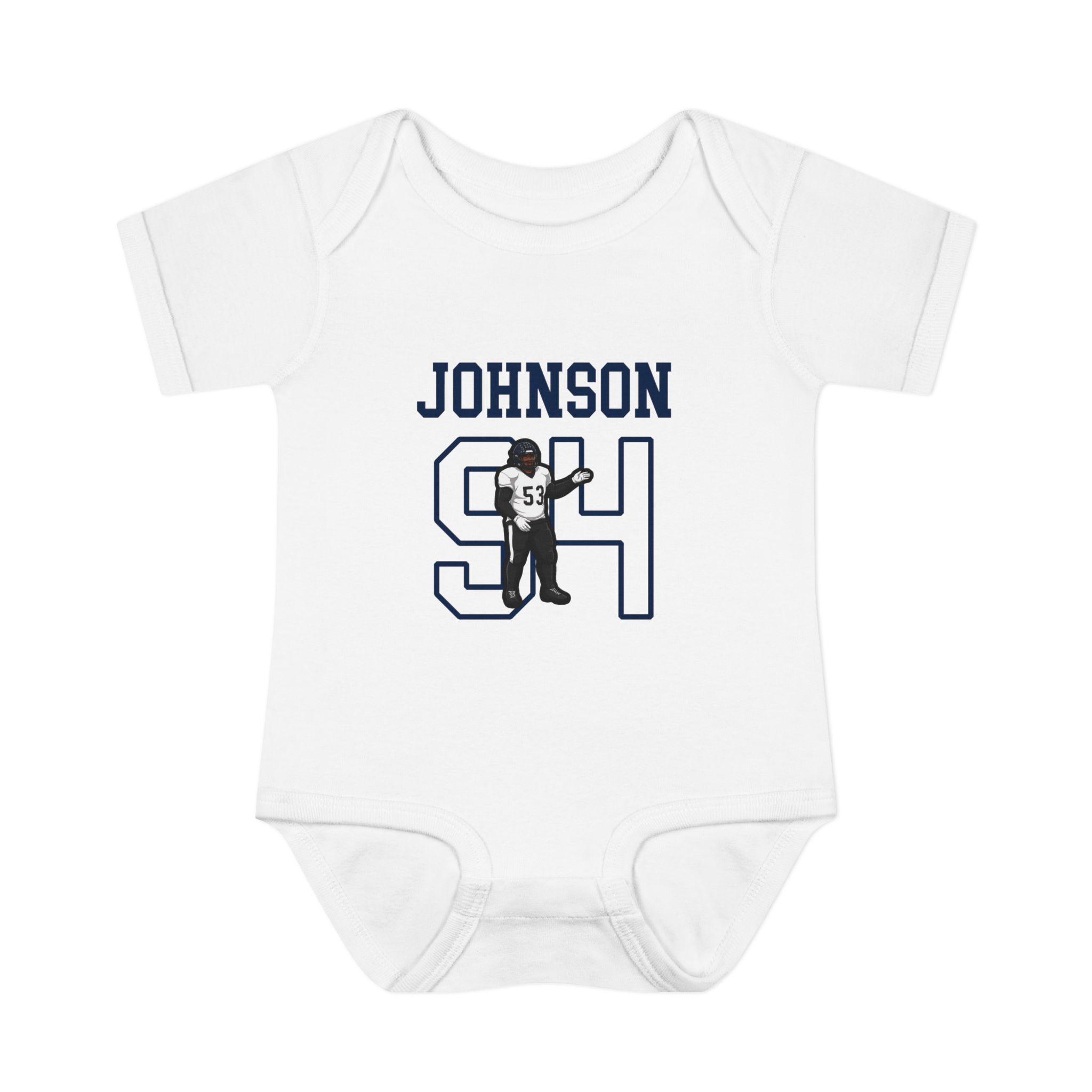 Baby Onesie — character_shirsey in White