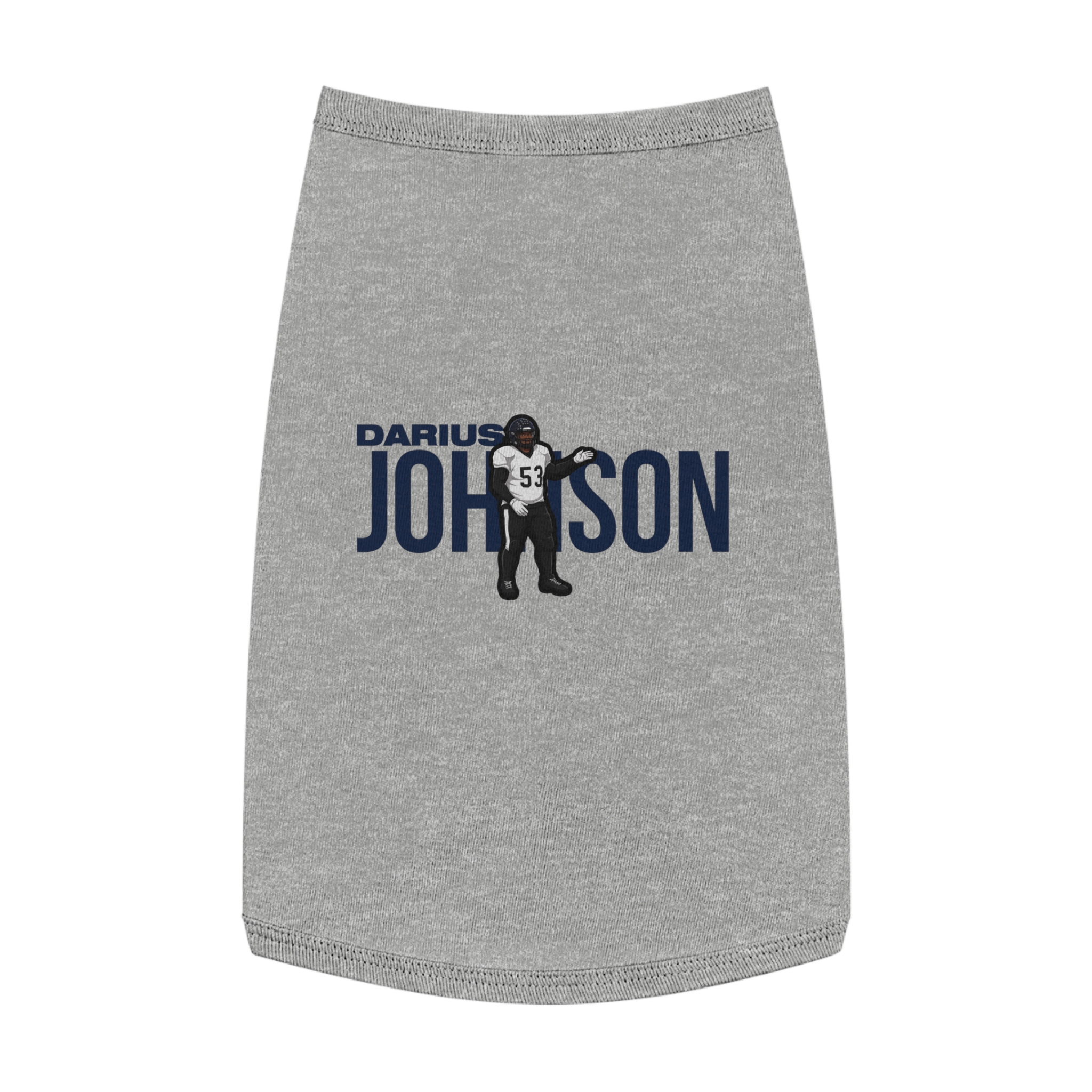 Pet Tank Top — character_player_name in White