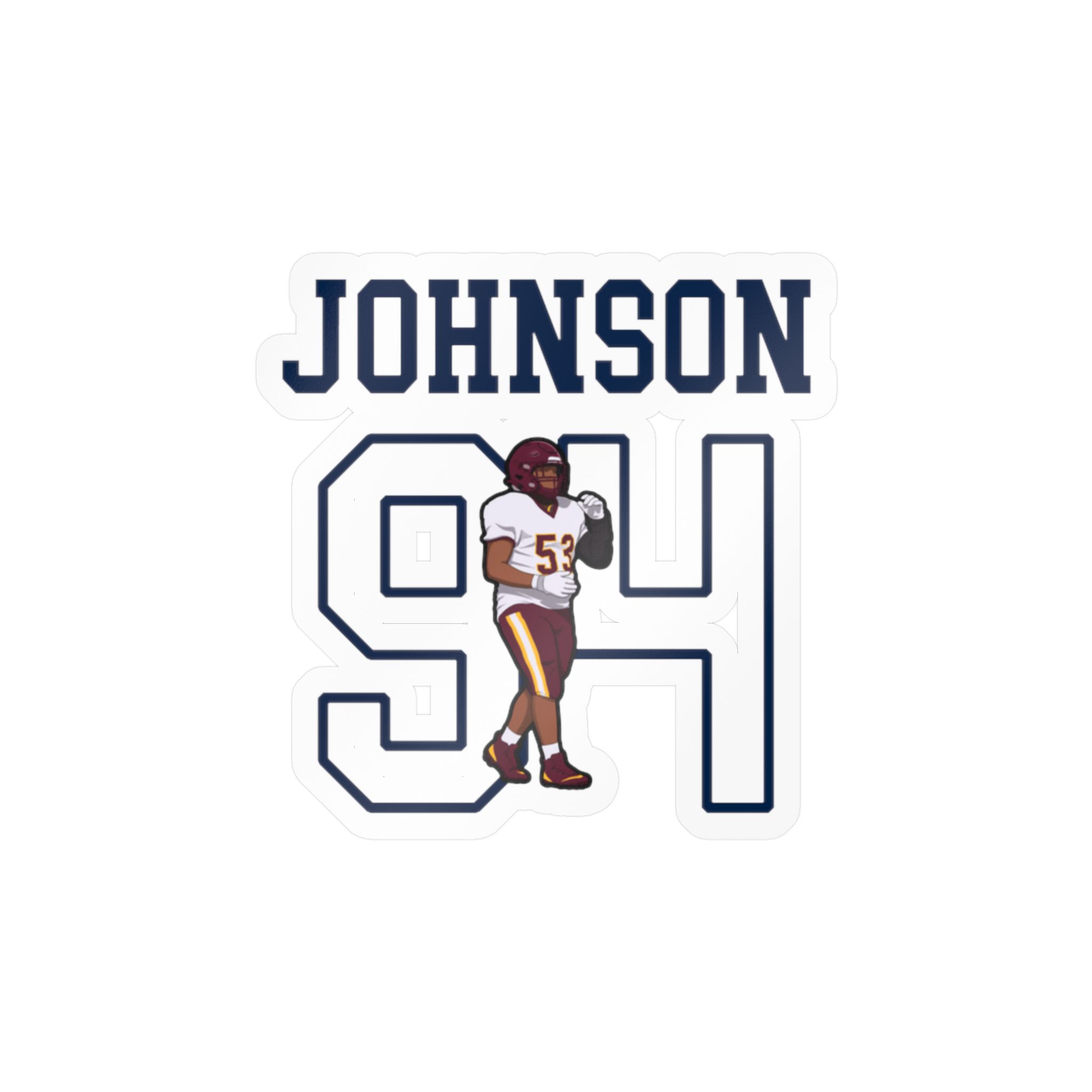 Vinyl Sticker — character_shirsey in Classic