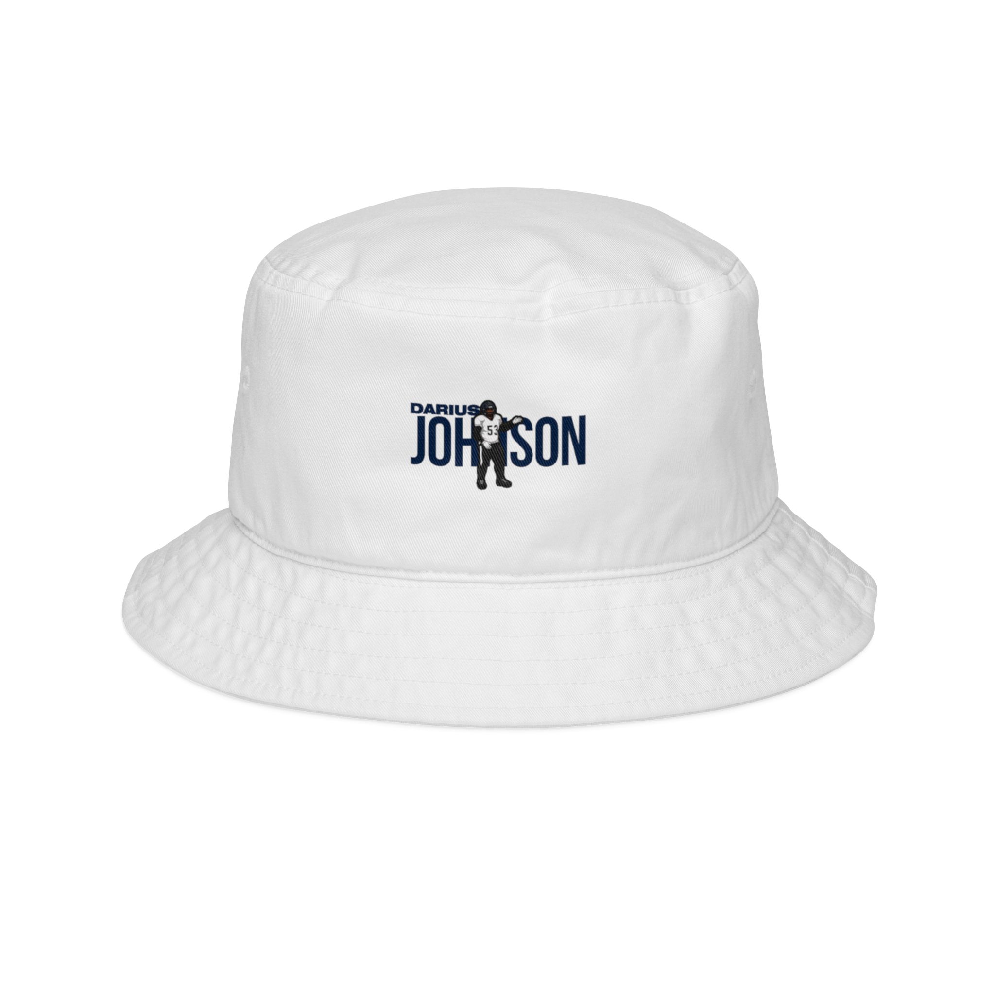 Bucket Hat — character_player_name in White