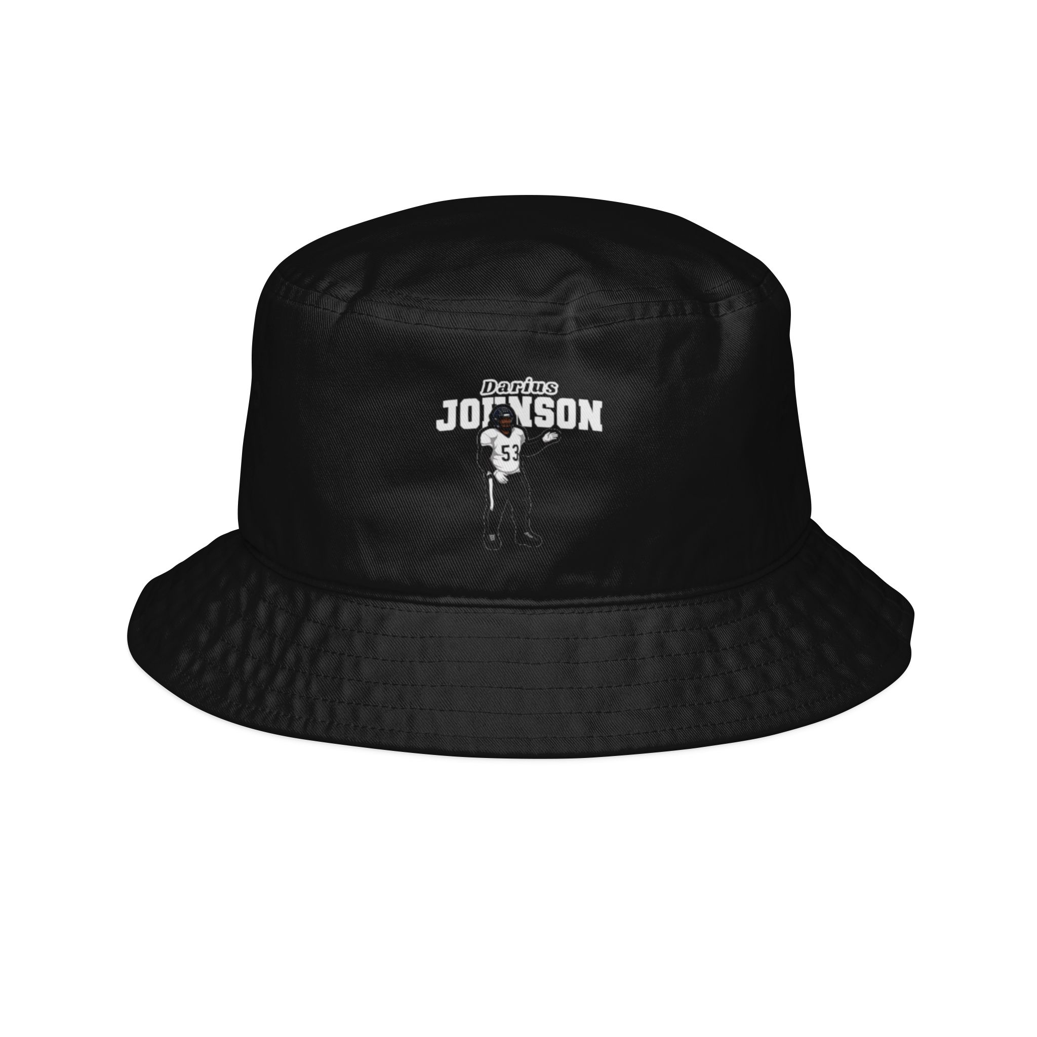 Bucket Hat — character_name_arch in Black