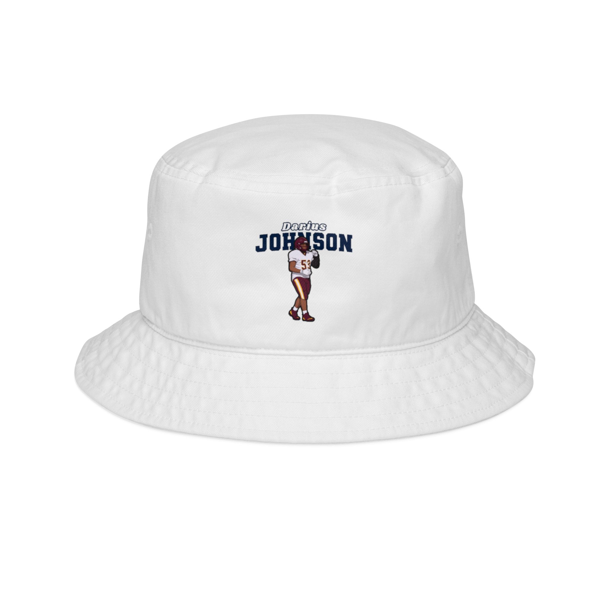 Bucket Hat — character_name_arch in White