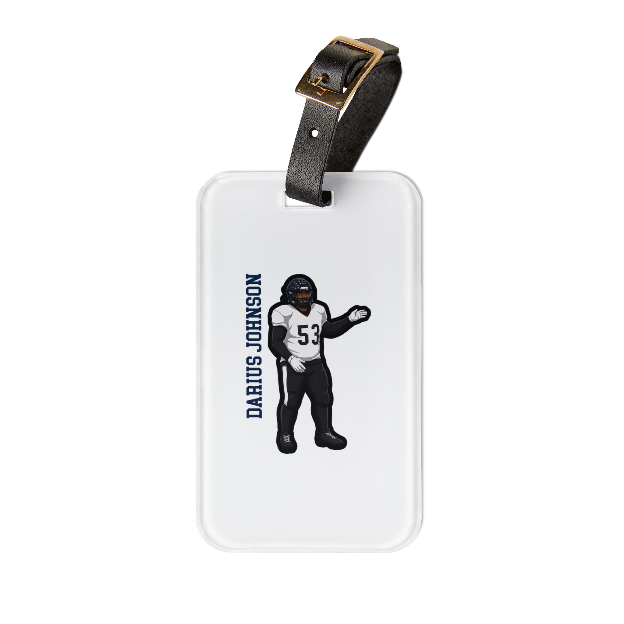 Luggage Tag — character_name_vertical in Classic
