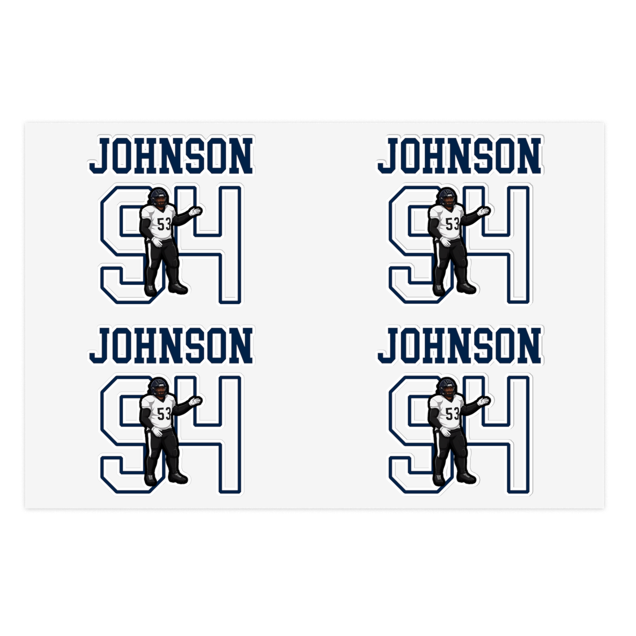 Sticker Sheet — character_shirsey in Classic