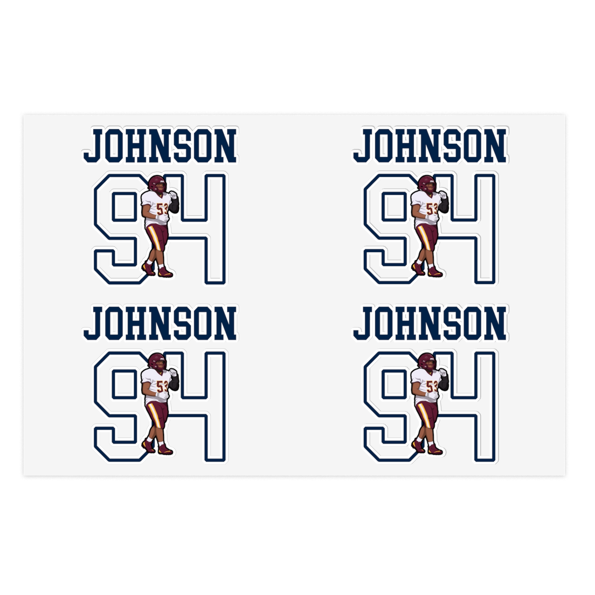 Sticker Sheet — character_shirsey in Classic