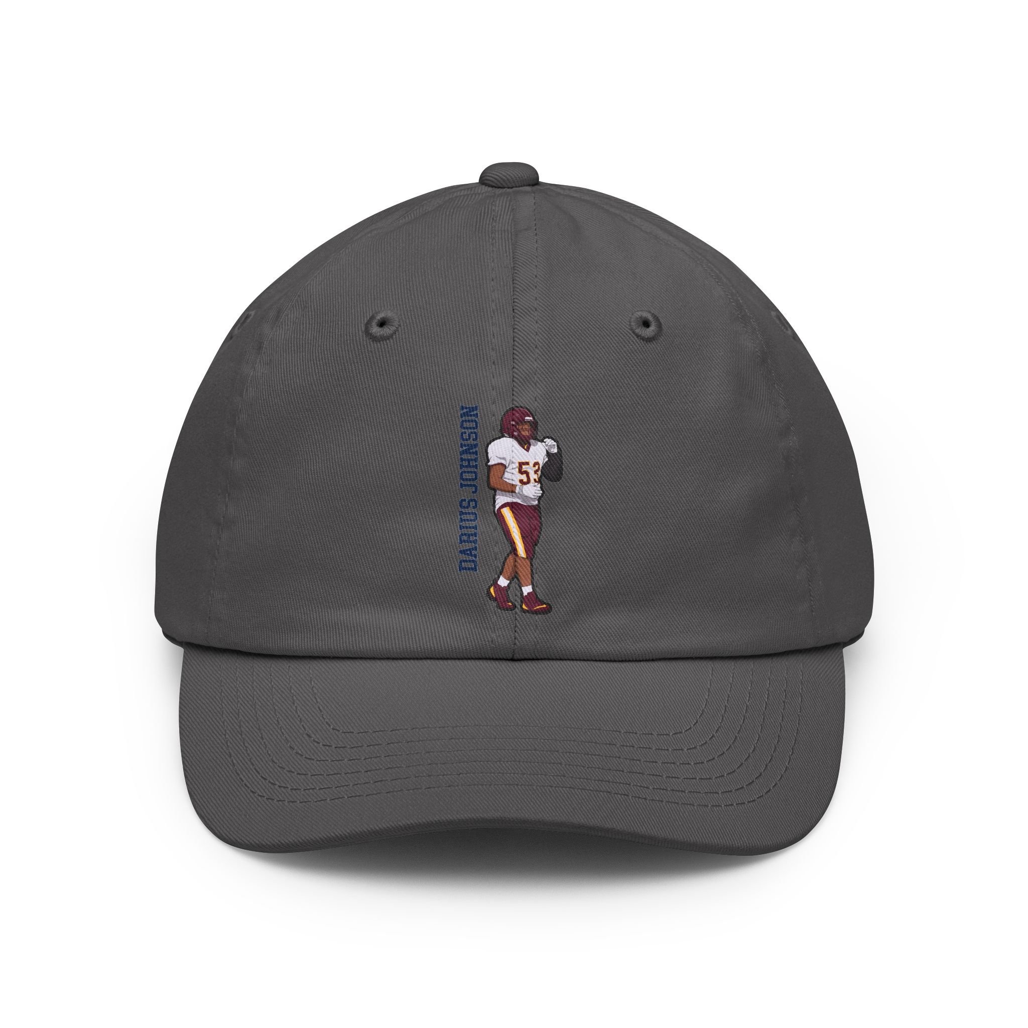 Classic Cap — character_name_vertical in Grey
