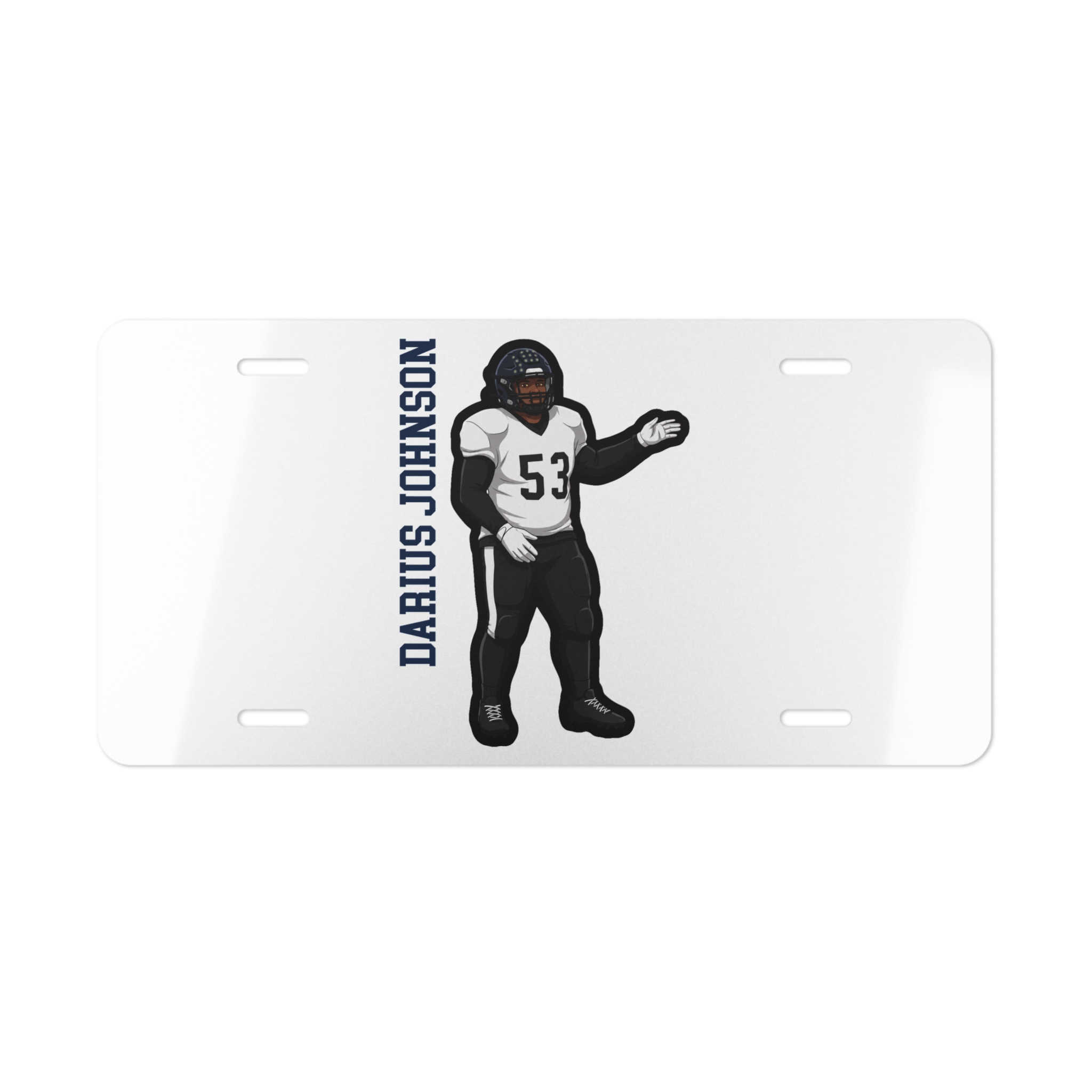 License Plate — character_name_vertical in Classic