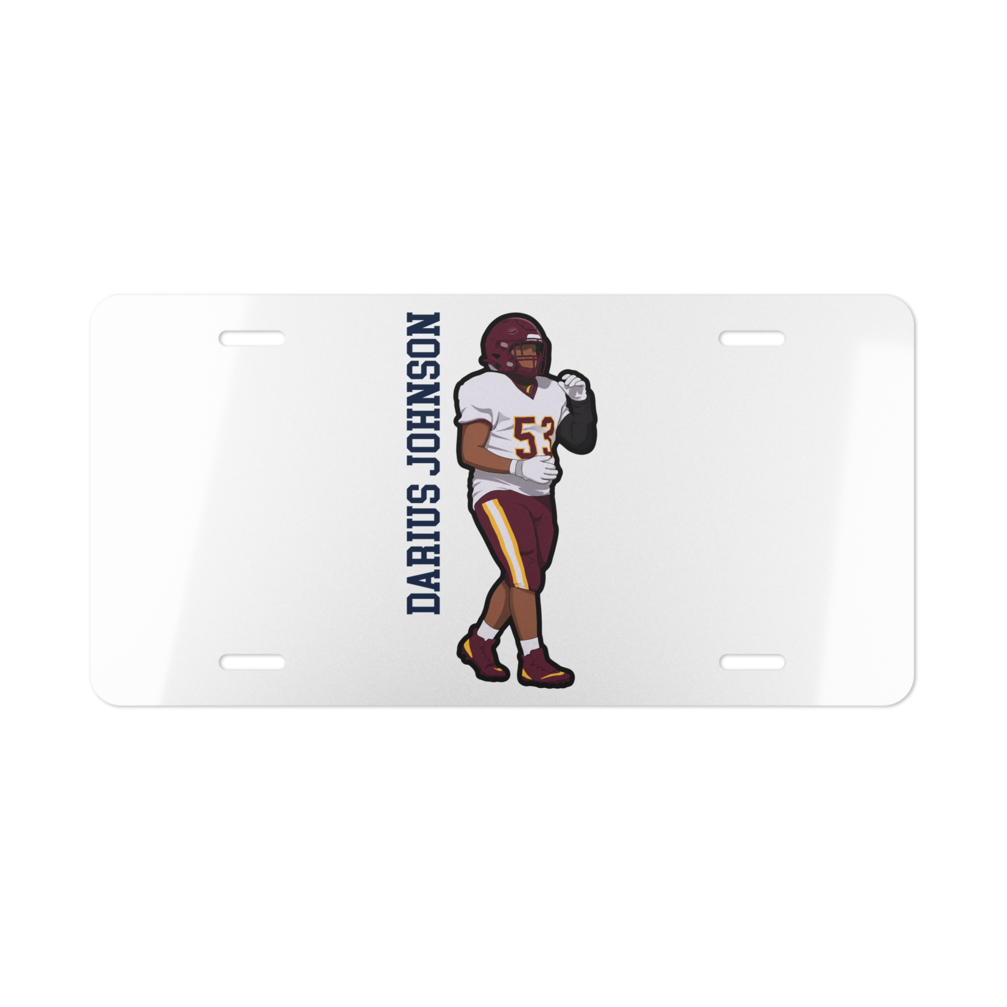 License Plate — character_name_vertical in Classic