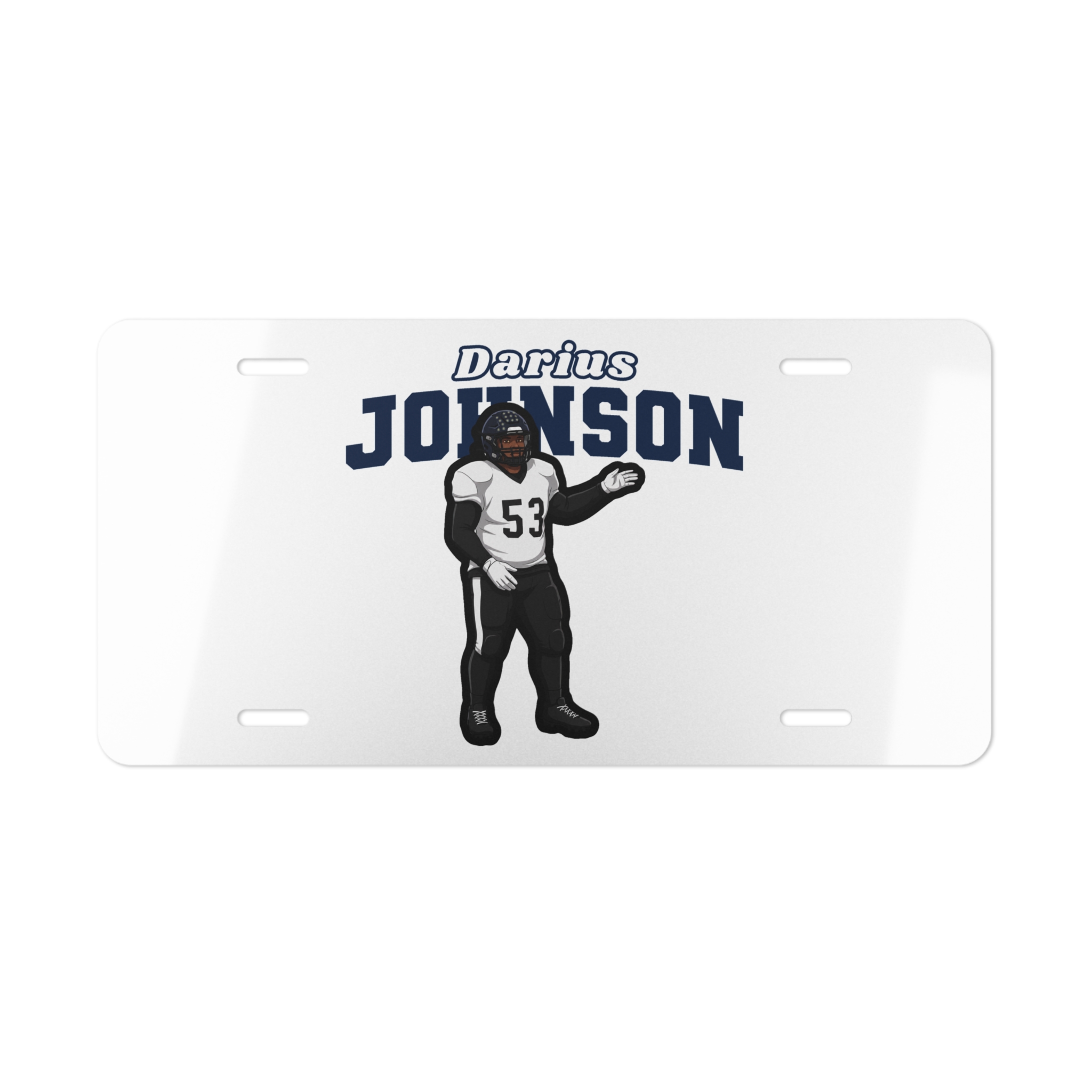 License Plate — character_name_arch in Classic