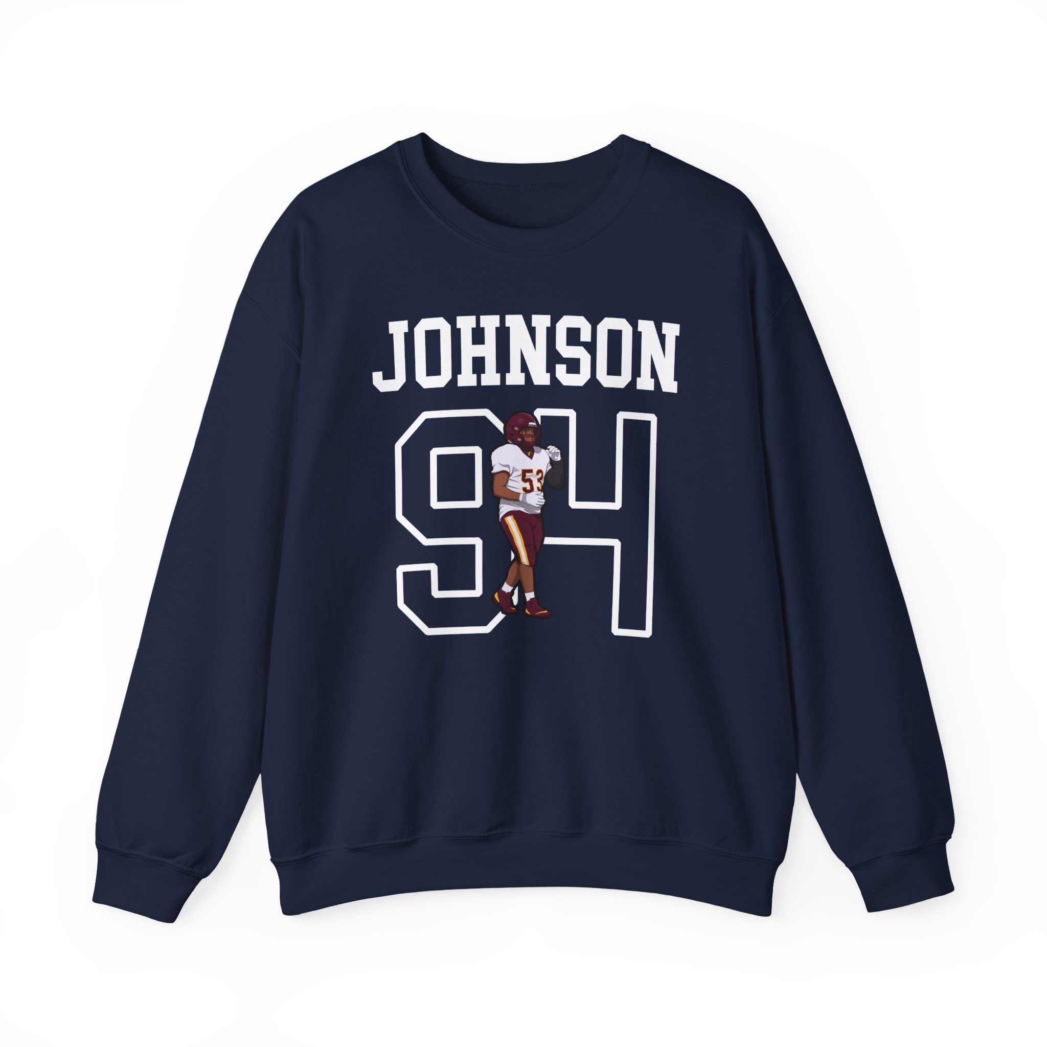 Crewneck Sweatshirt — character_shirsey in Navy