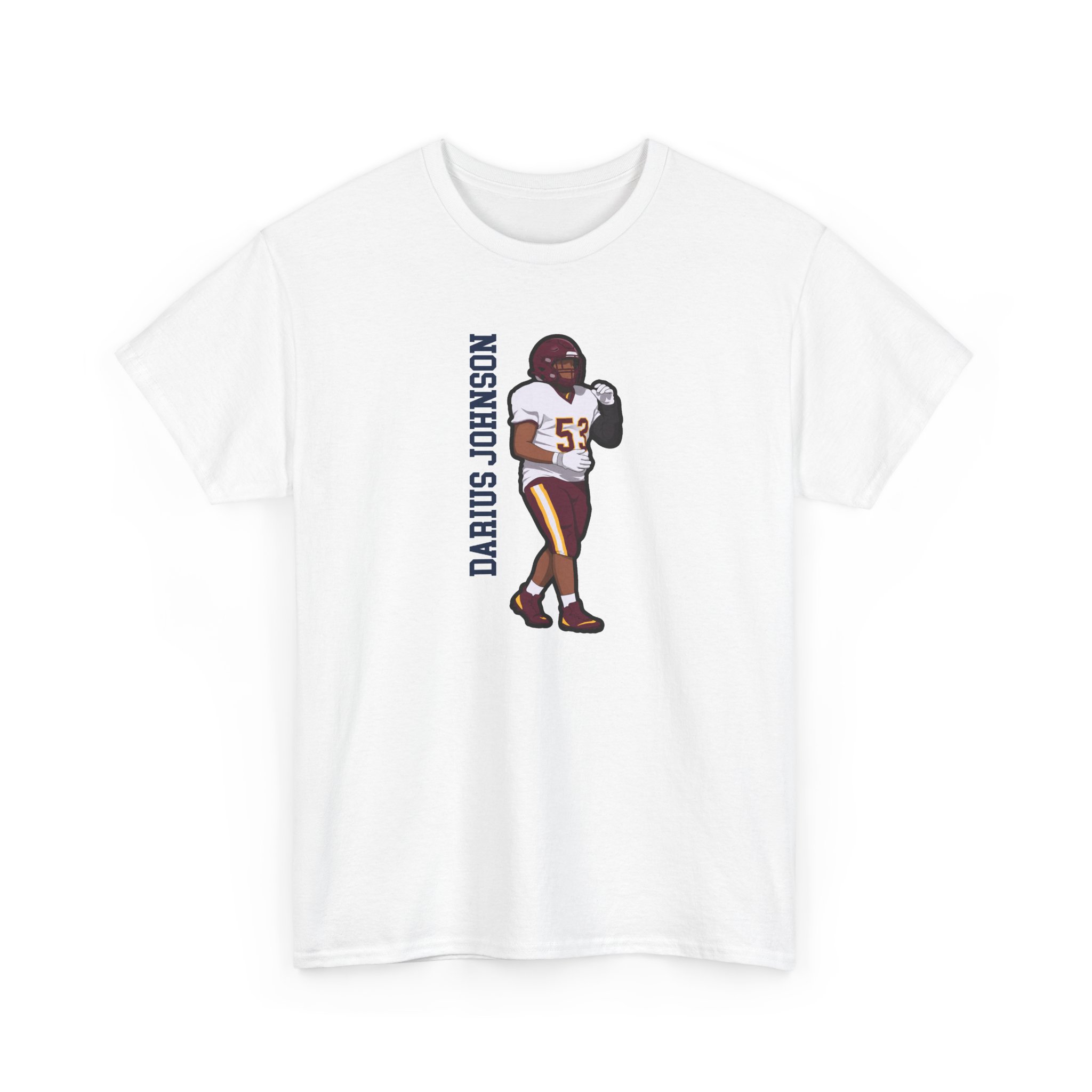 Tee — character_name_vertical in White