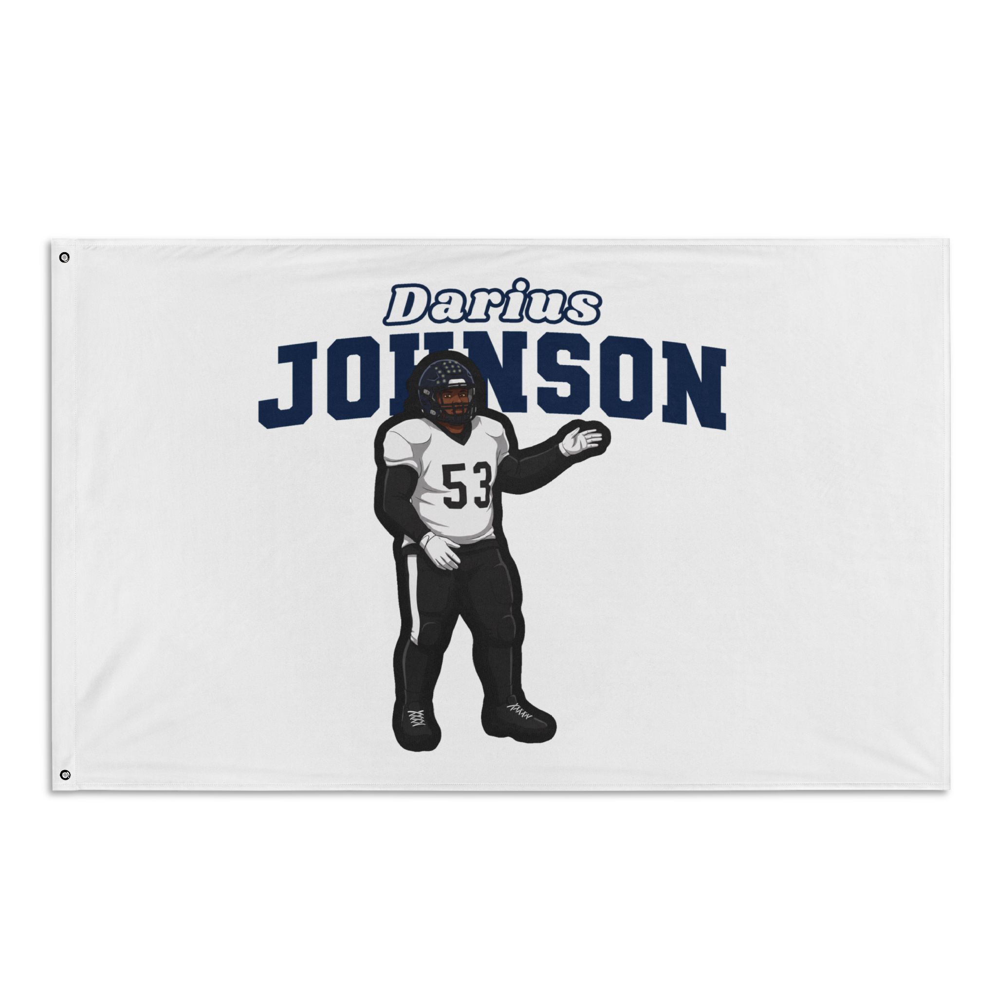 Flag (35 × 56 in) — character_name_arch in Classic