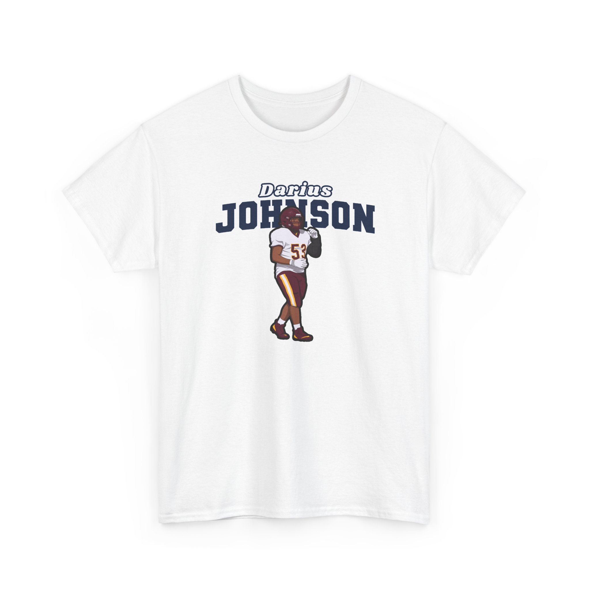 Tee — character_name_arch in White