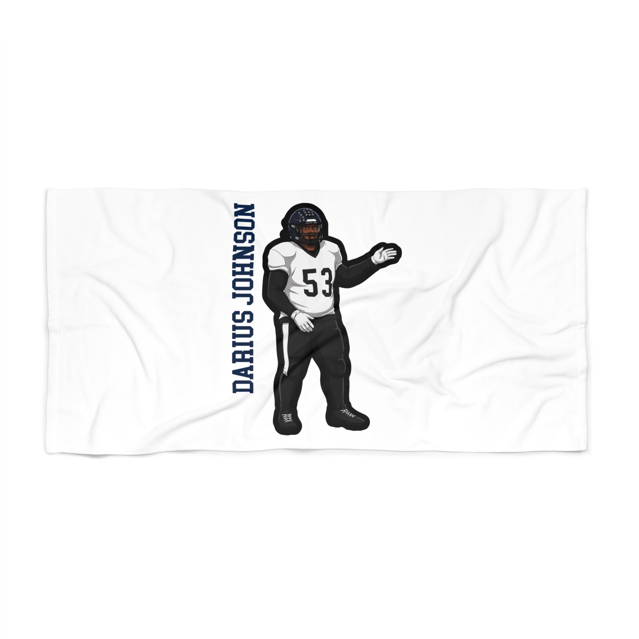 Beach Towel — character_name_vertical in Classic