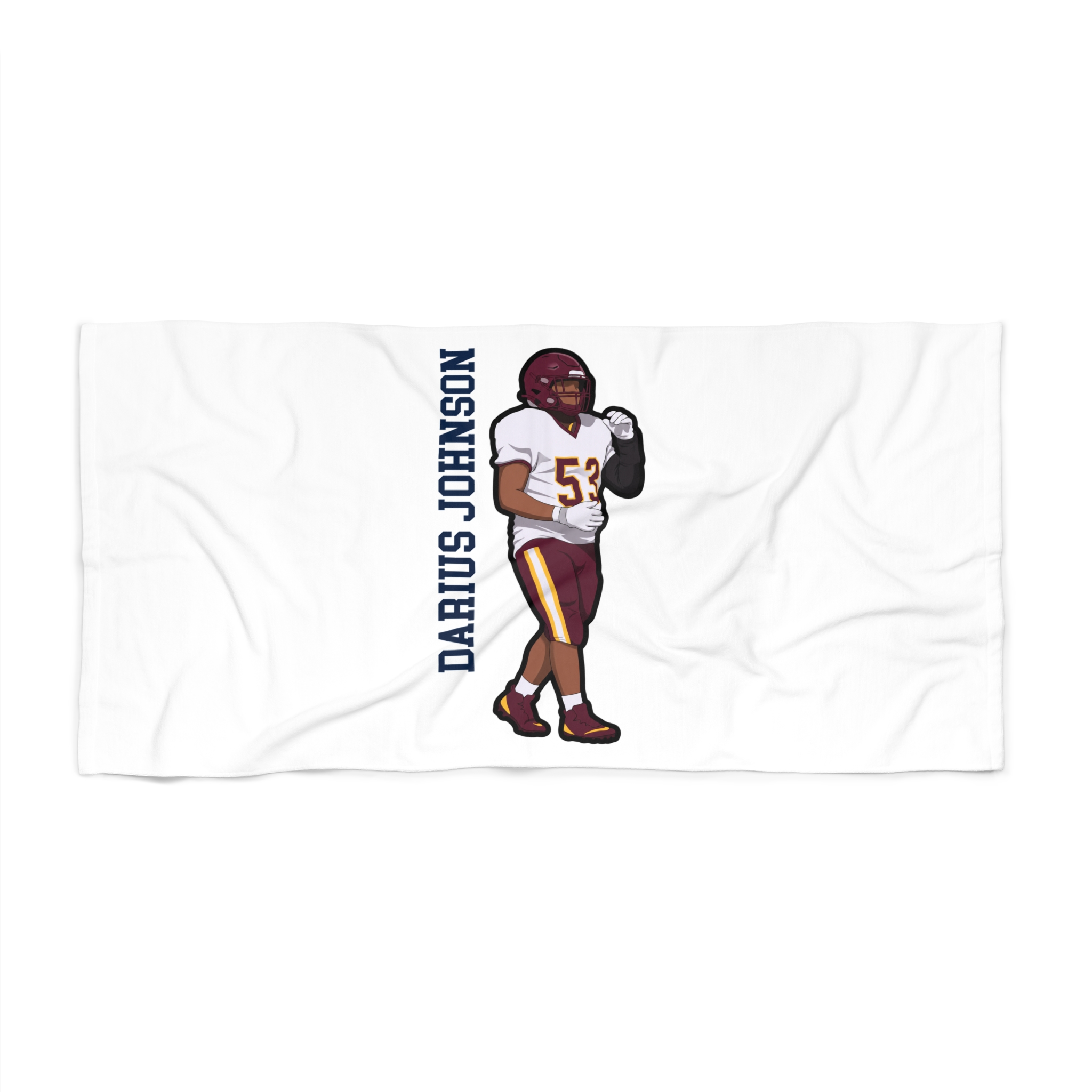 Beach Towel — character_name_vertical in Classic
