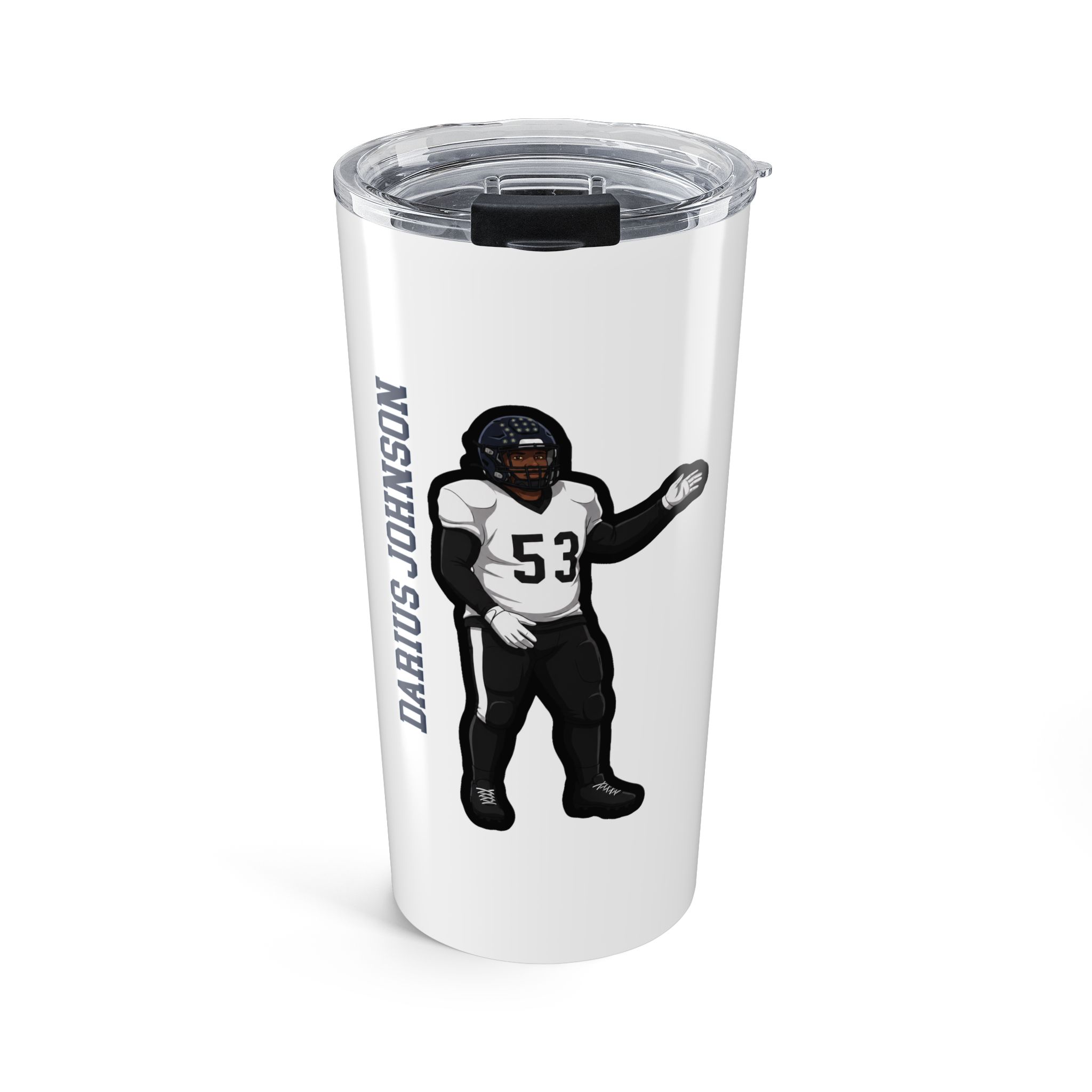 20oz Tumbler — character_name_vertical in Classic