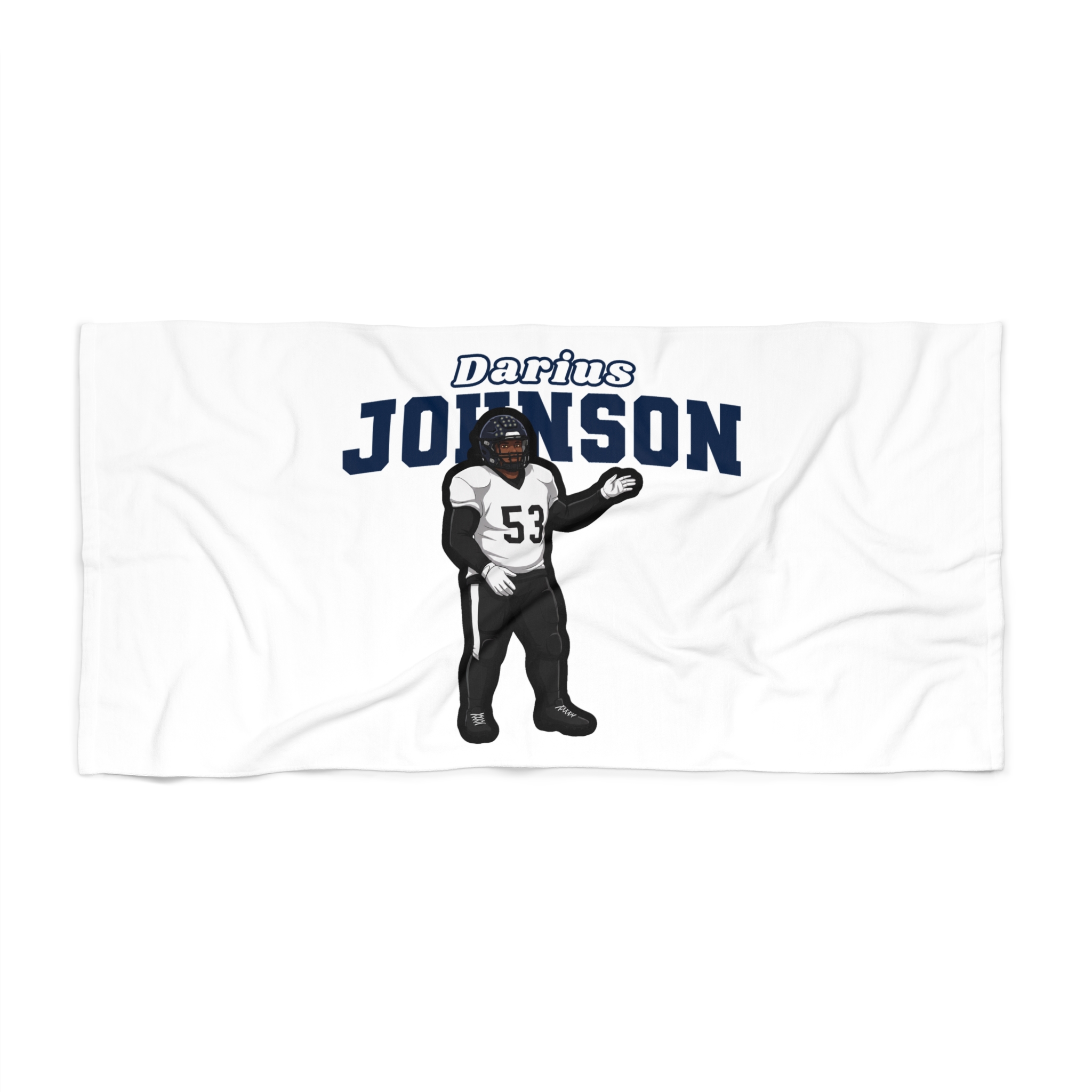 Beach Towel — character_name_arch in Classic