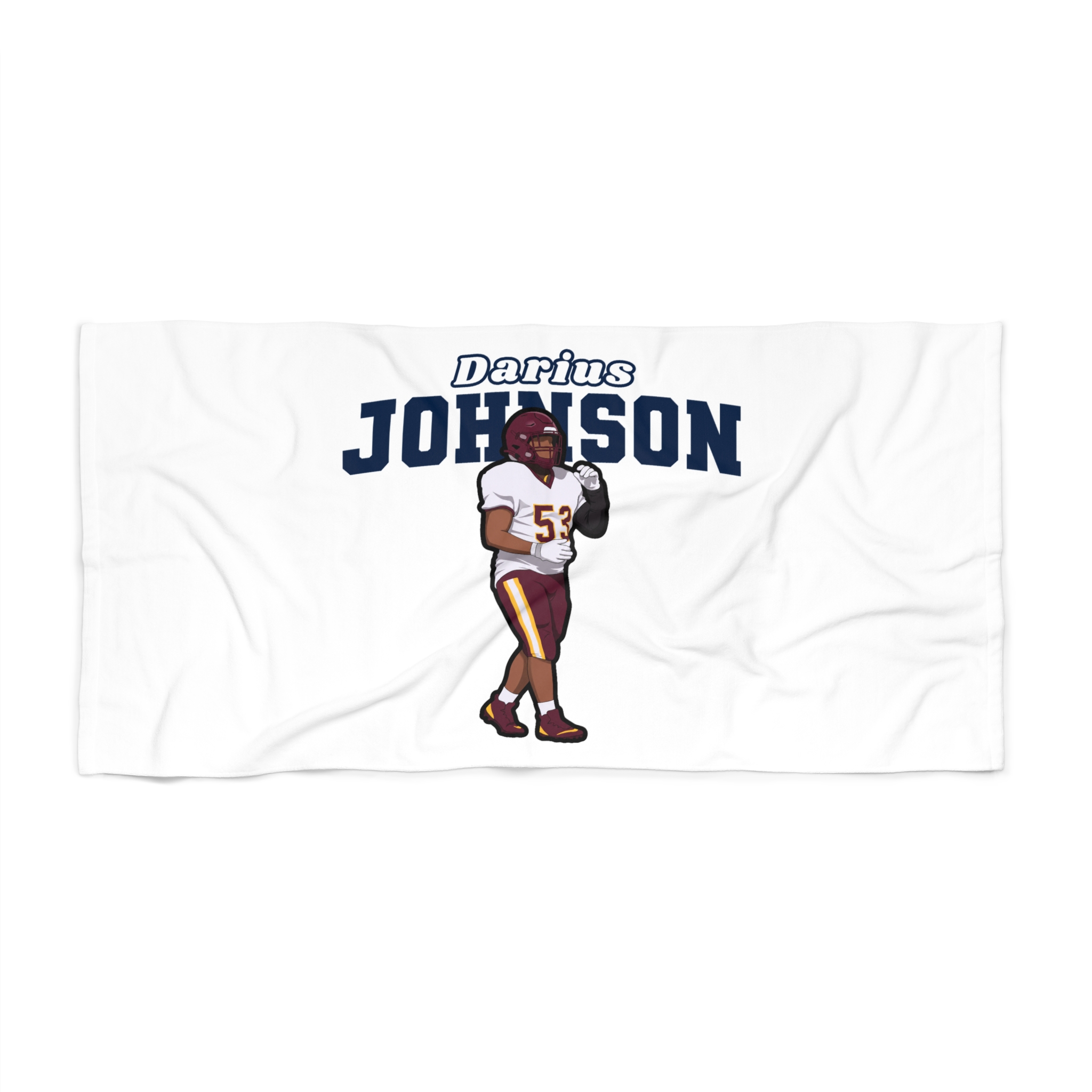 Beach Towel — character_name_arch in Classic