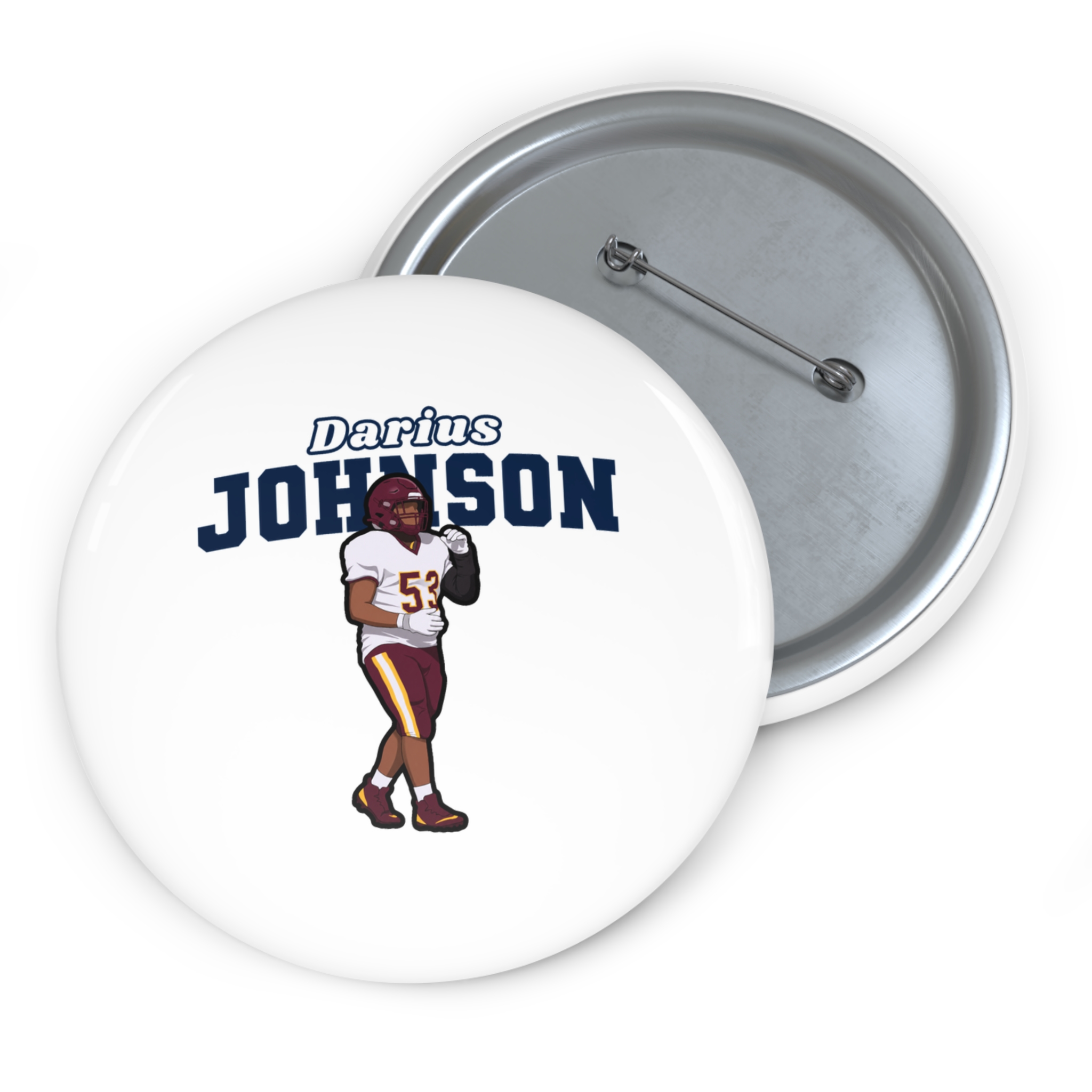 Game Day Pin — character_name_arch in Classic