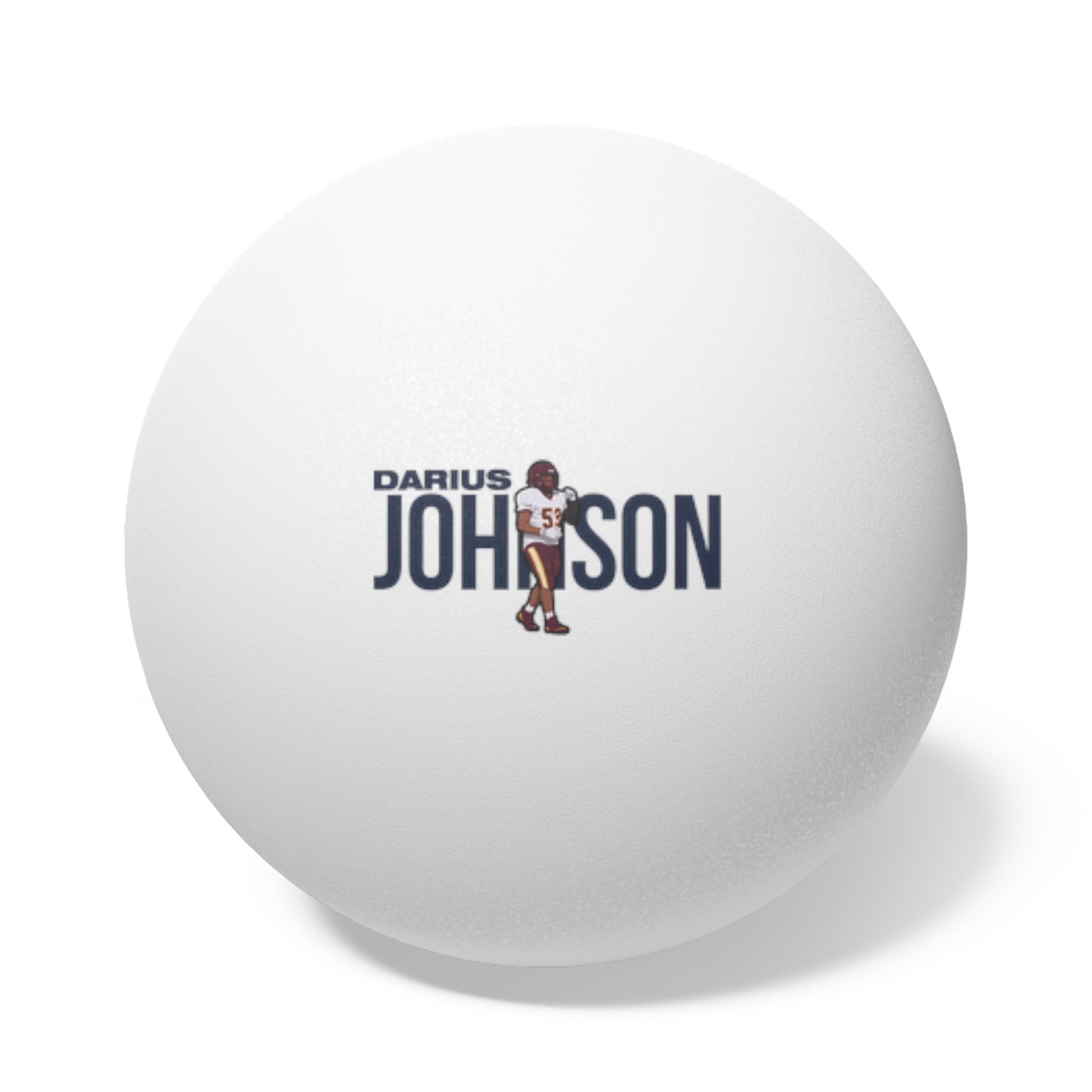 Ping Pong Balls, 6 pcs — character_player_name in White