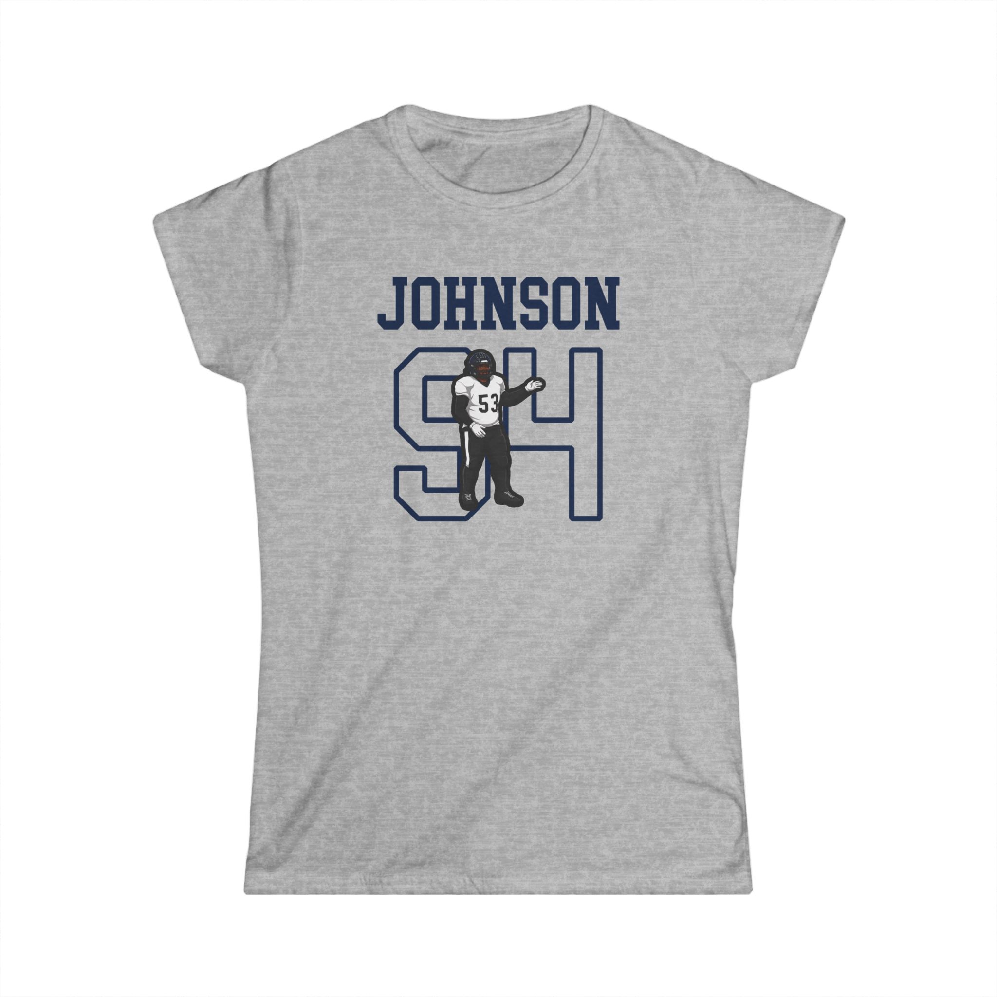 Women's Softstyle Tee — character_shirsey in Grey