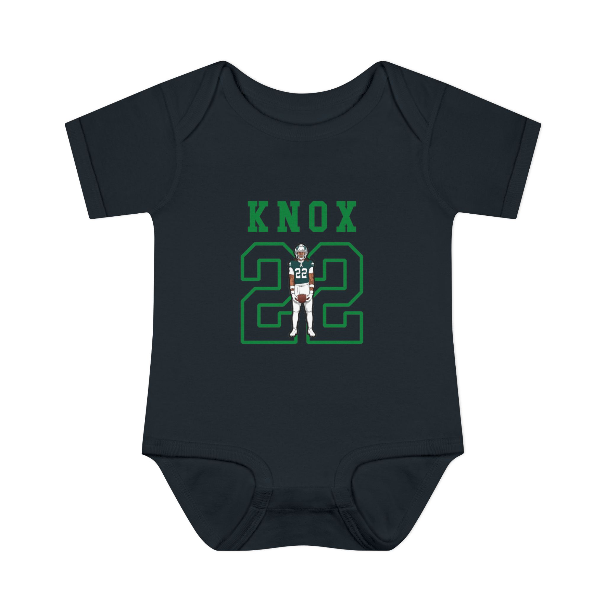 Baby Onesie — character_shirsey in Black