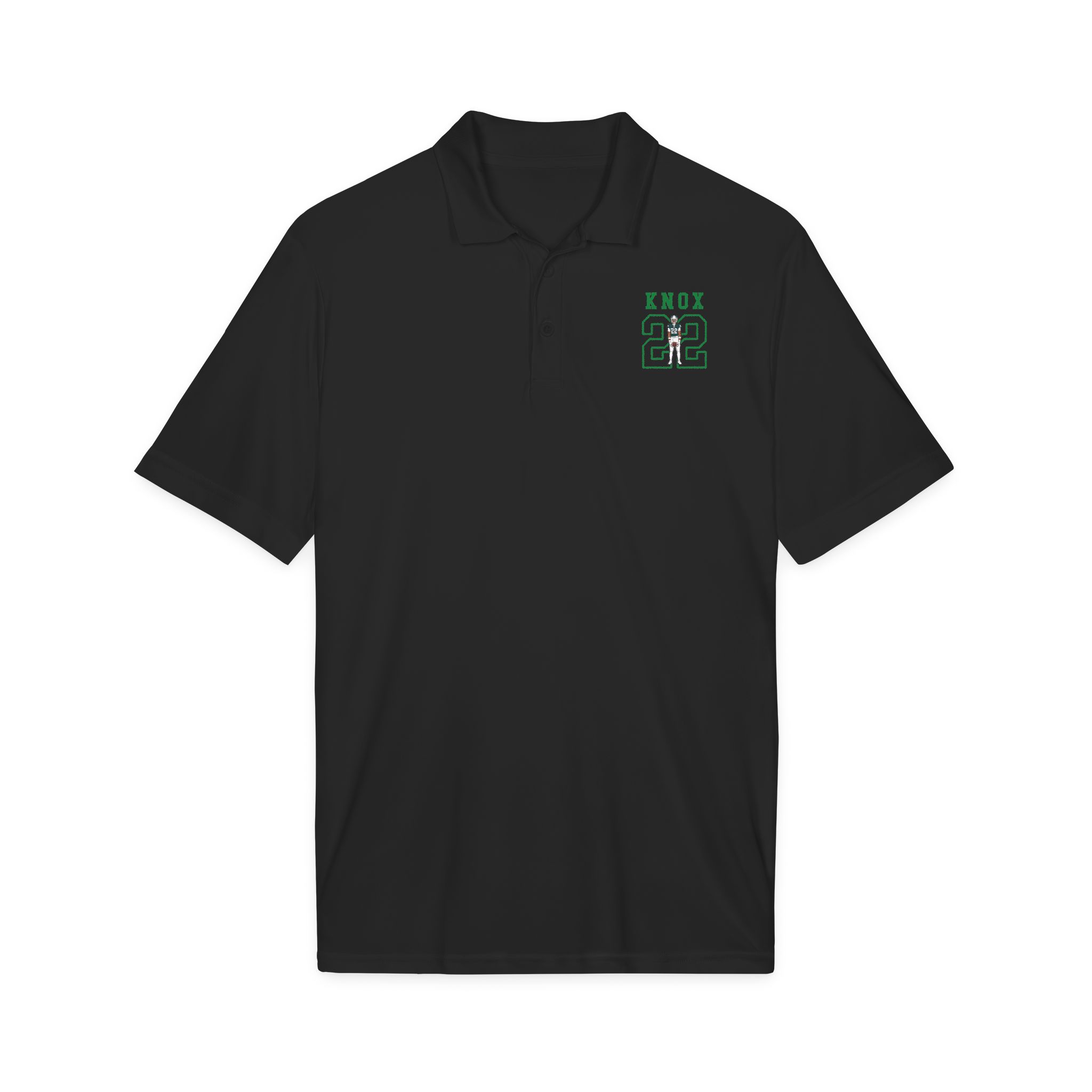 Polo — character_shirsey in Black