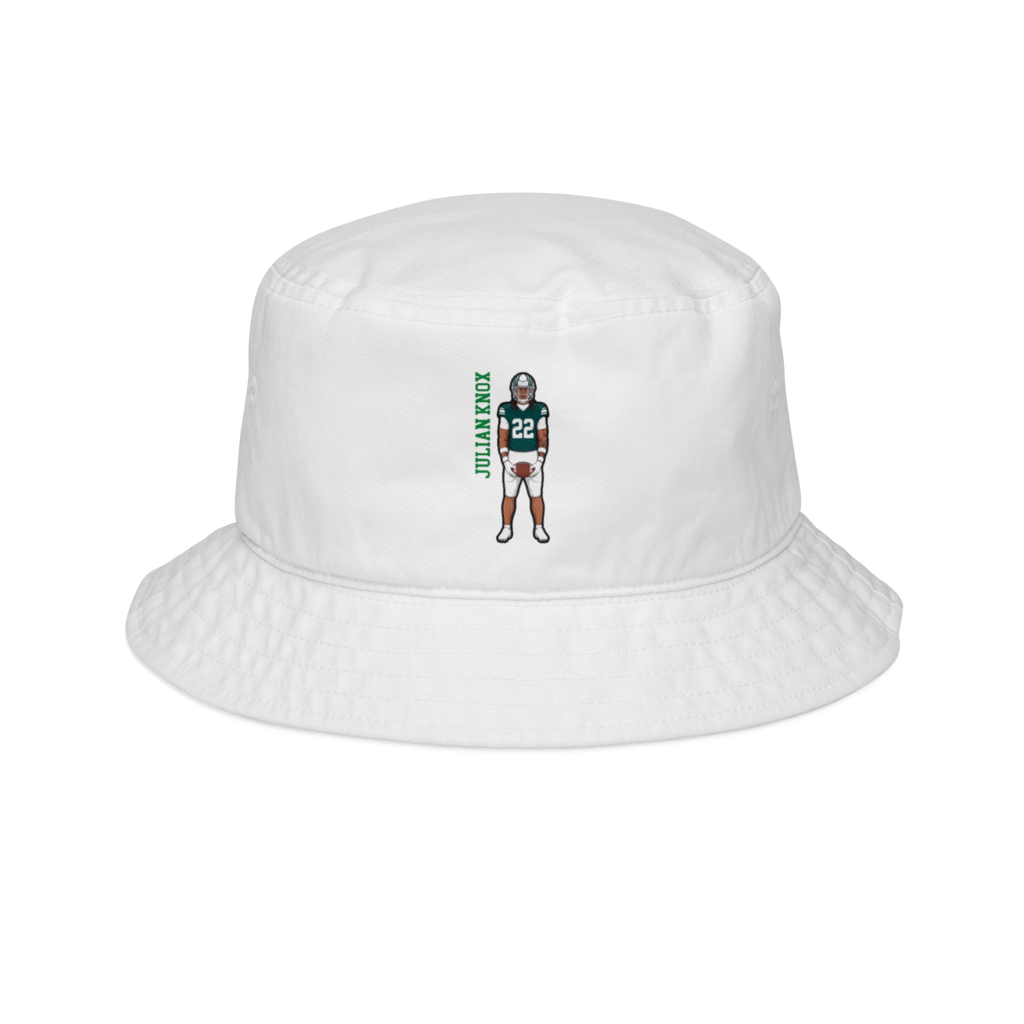 Bucket Hat — character_name_vertical in White