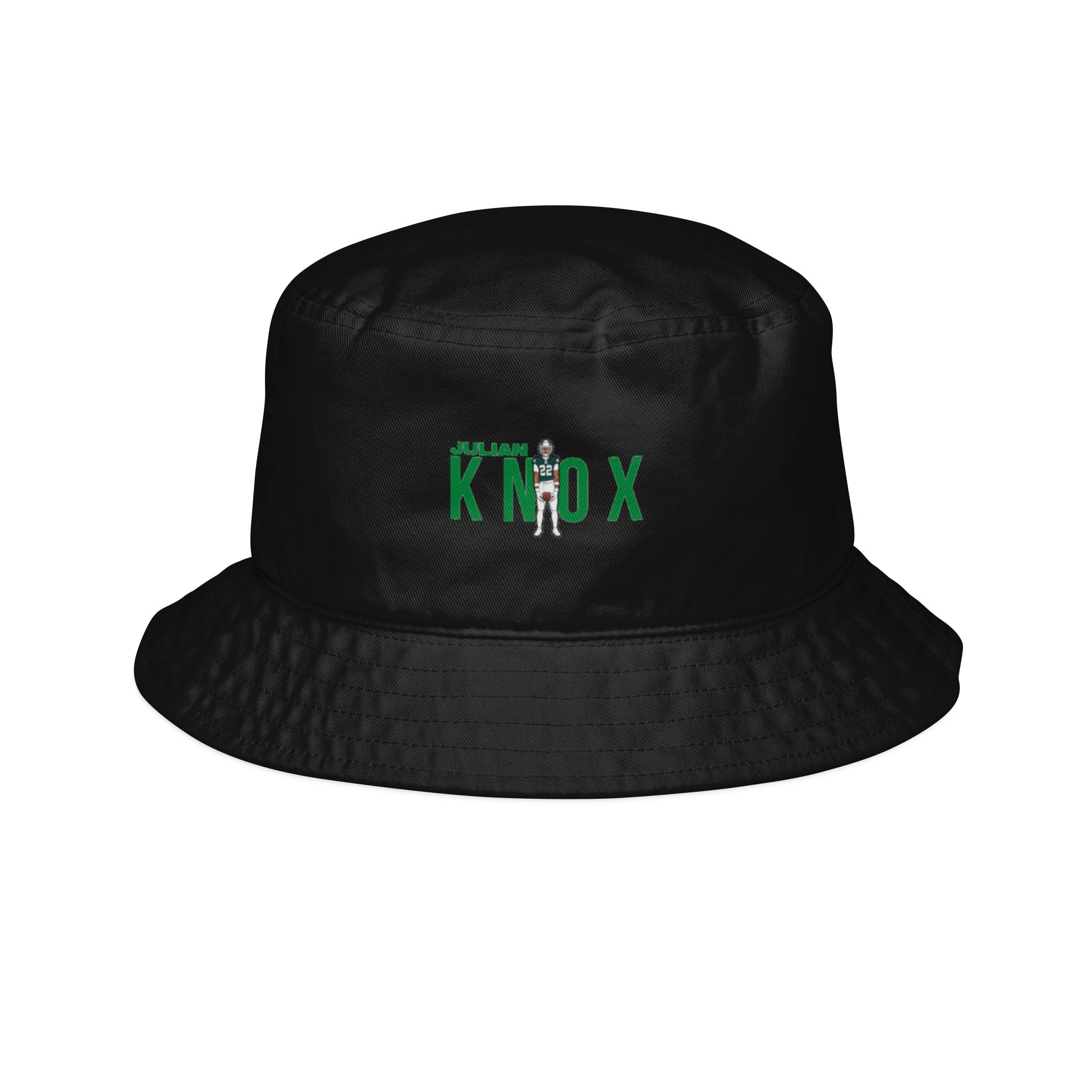 Bucket Hat — character_player_name in Black