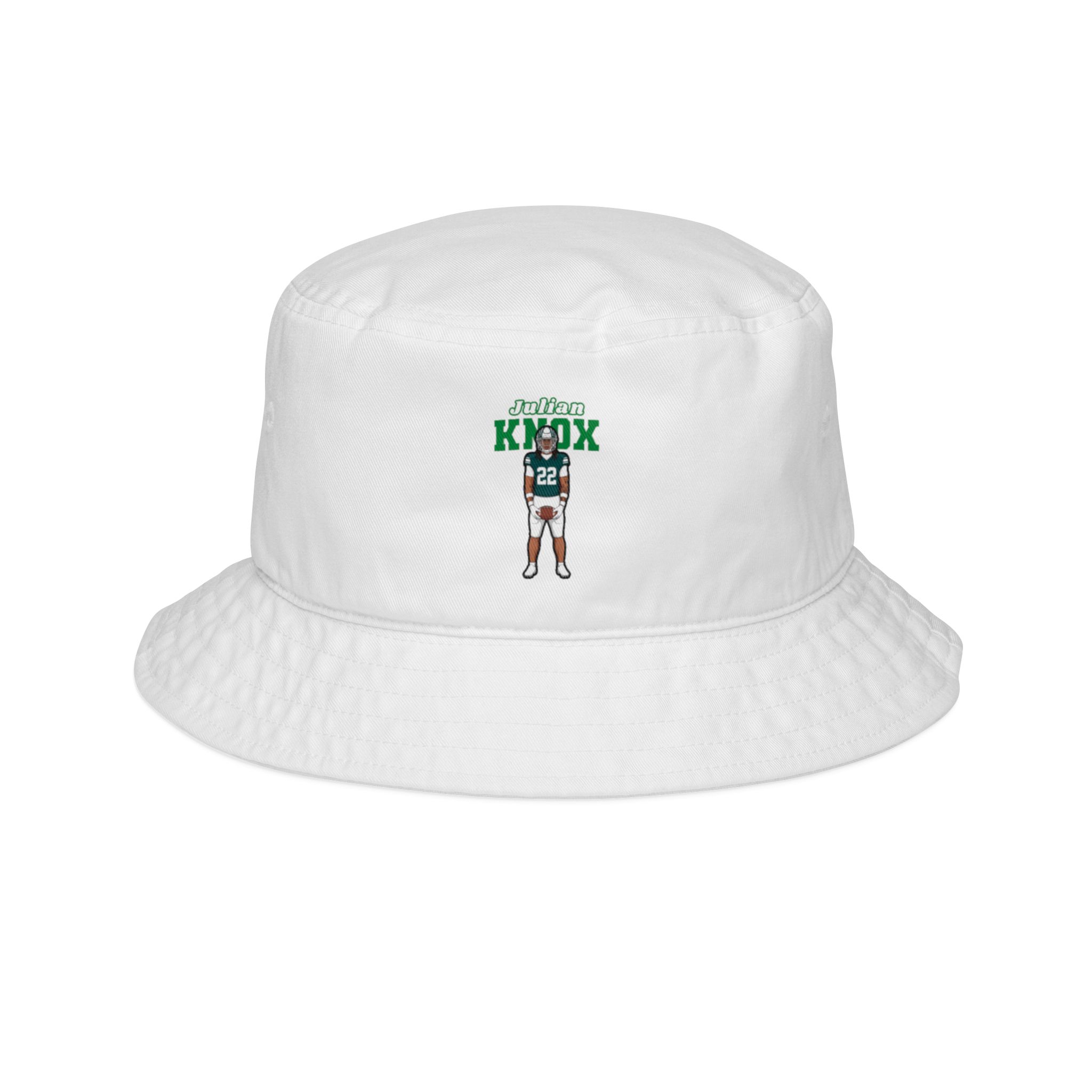 Bucket Hat — character_name_arch in White