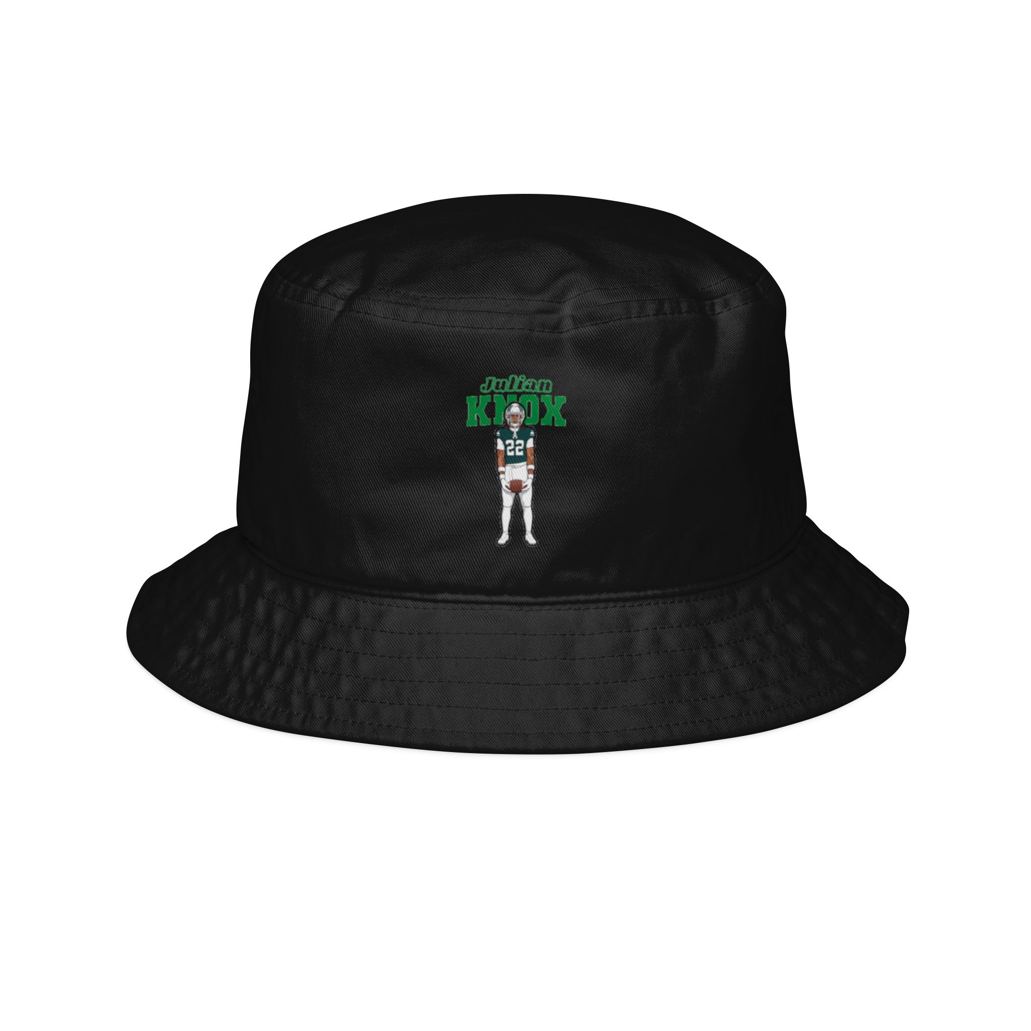 Bucket Hat — character_name_arch in Black