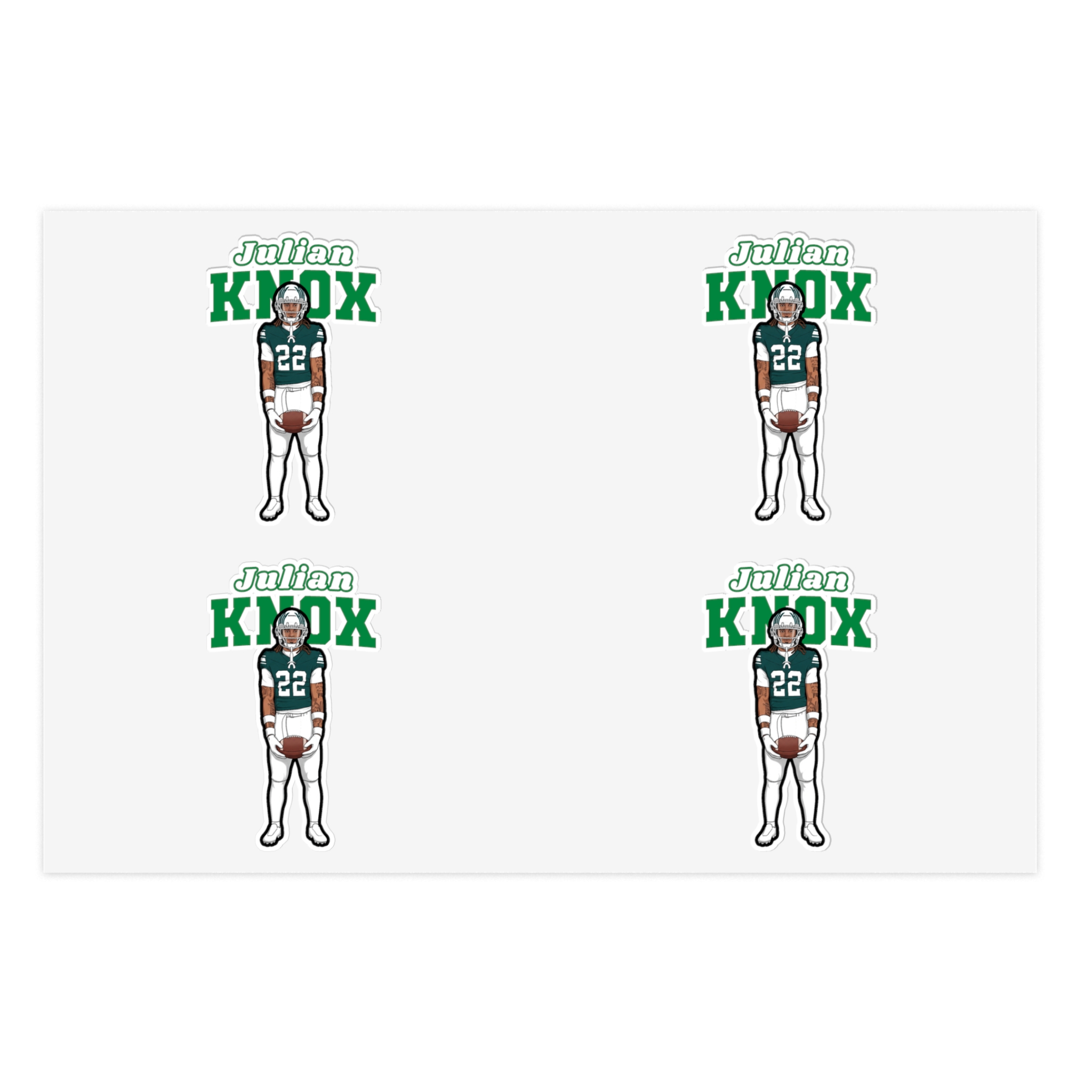 Sticker Sheet — character_name_arch in Classic
