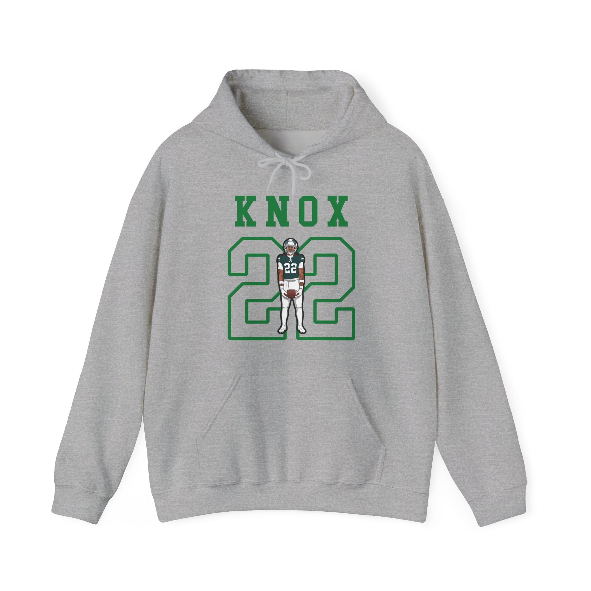 Hoodie — character_shirsey in Grey