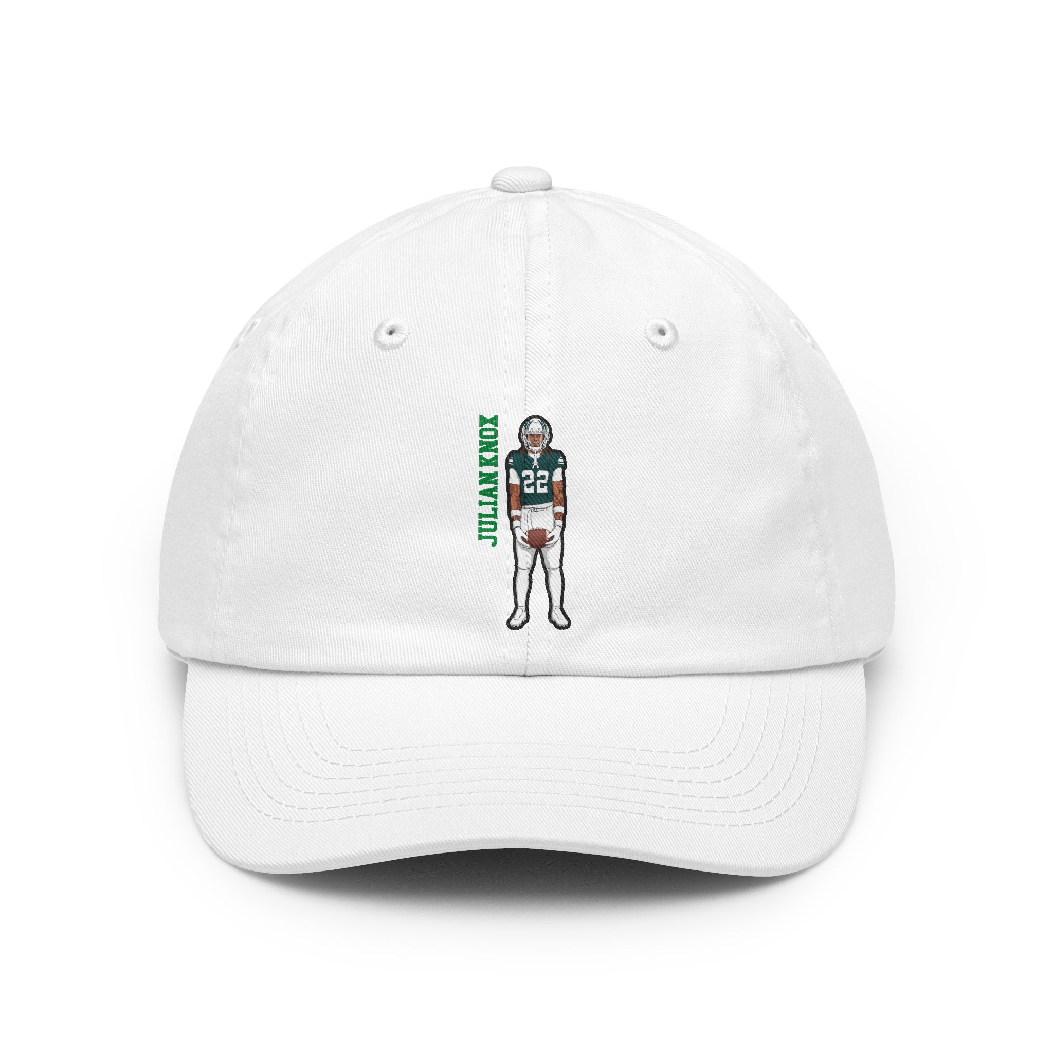 Classic Cap — character_name_vertical in White
