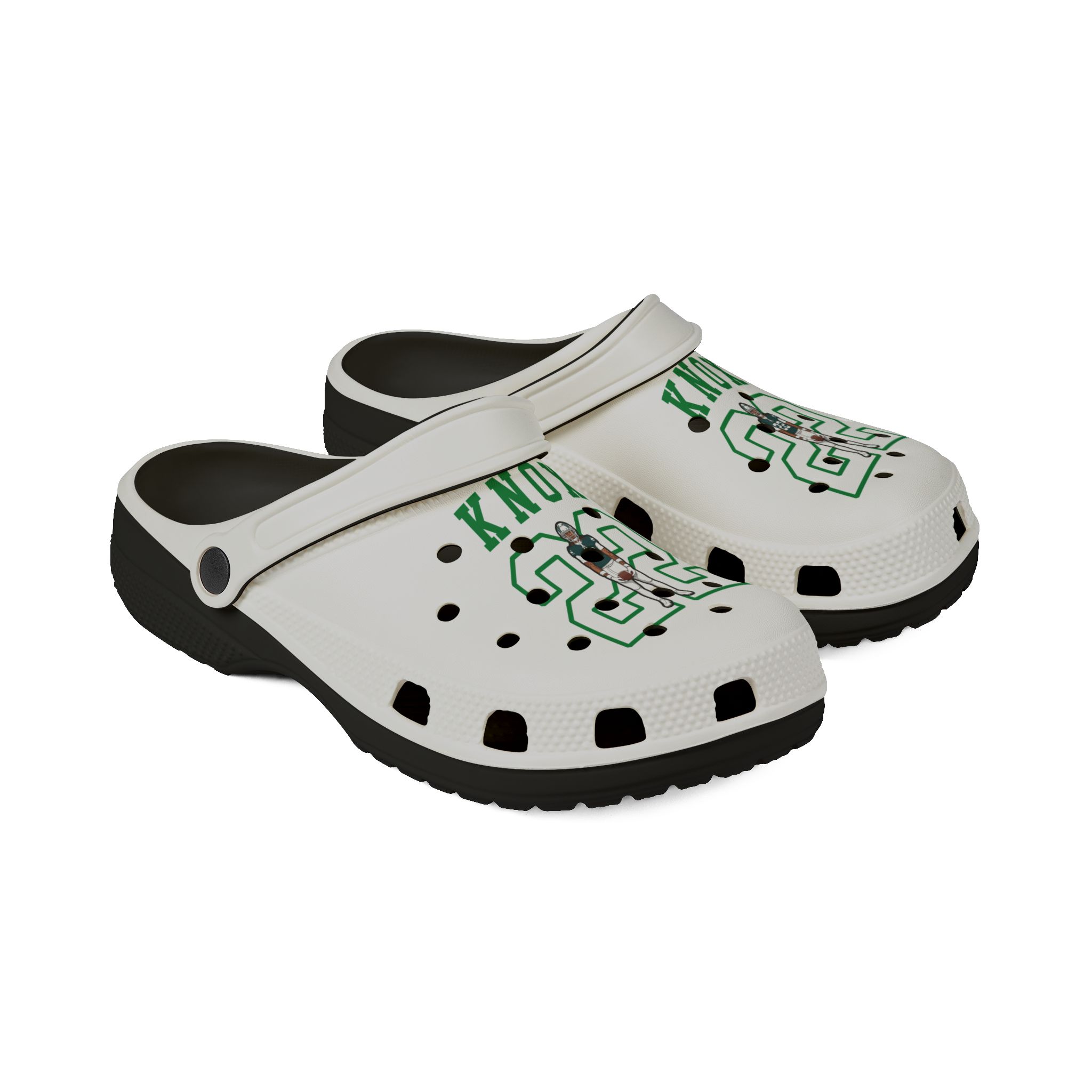 Rubber Clogs — character_shirsey in Black