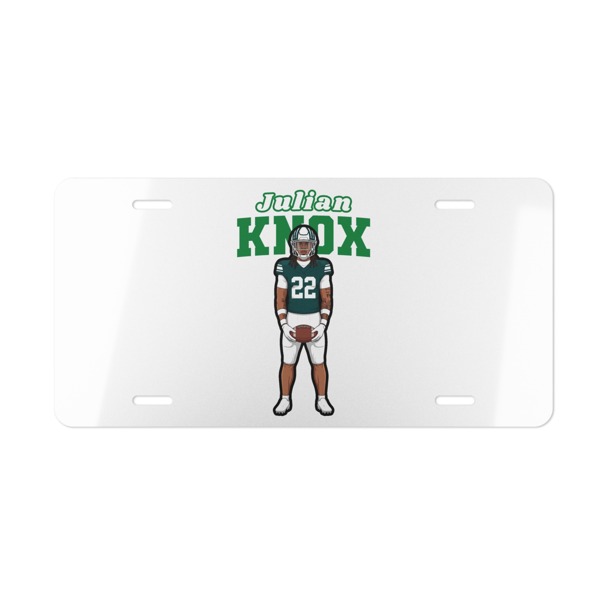 License Plate — character_name_arch in Classic