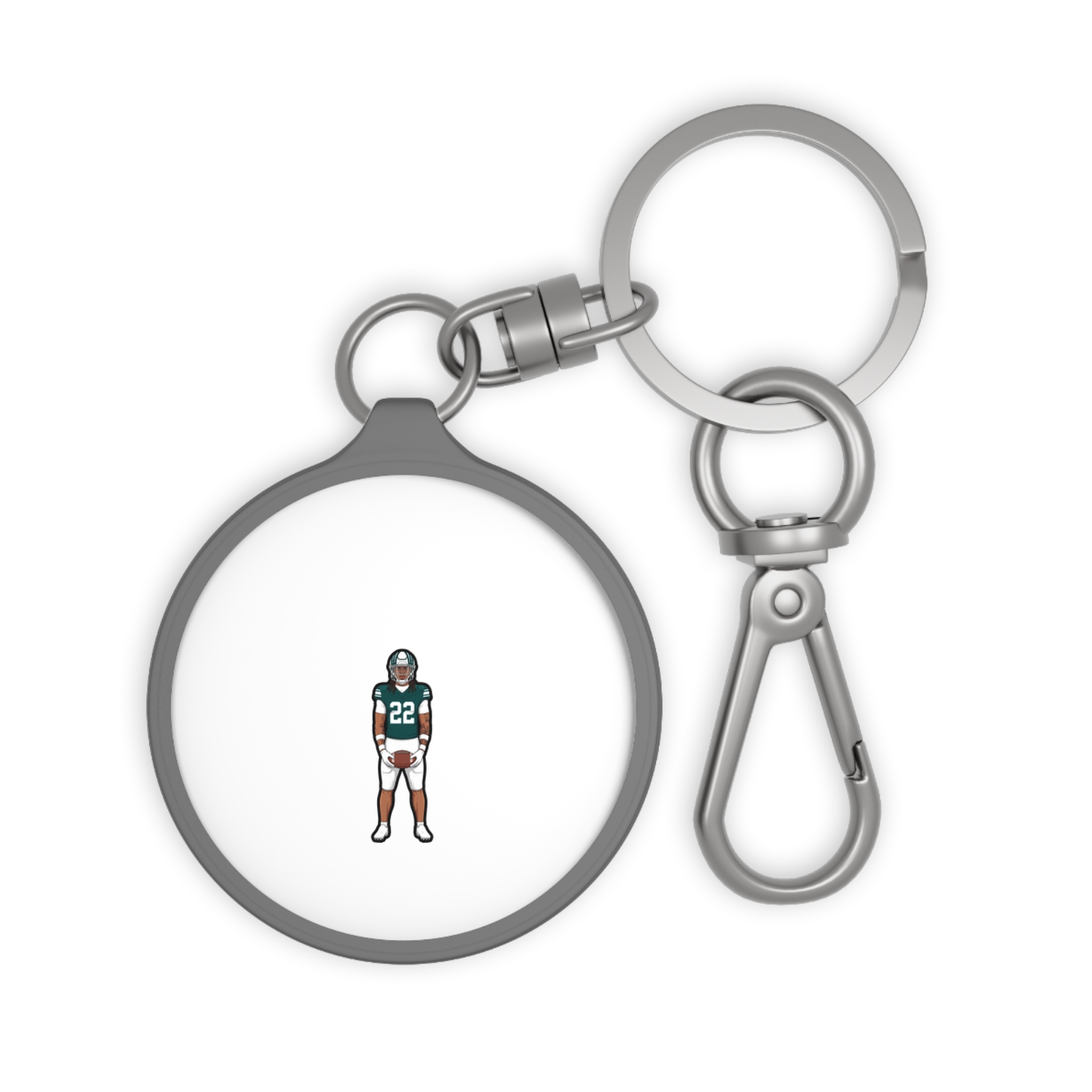 Keychain — character_shirsey in Grey