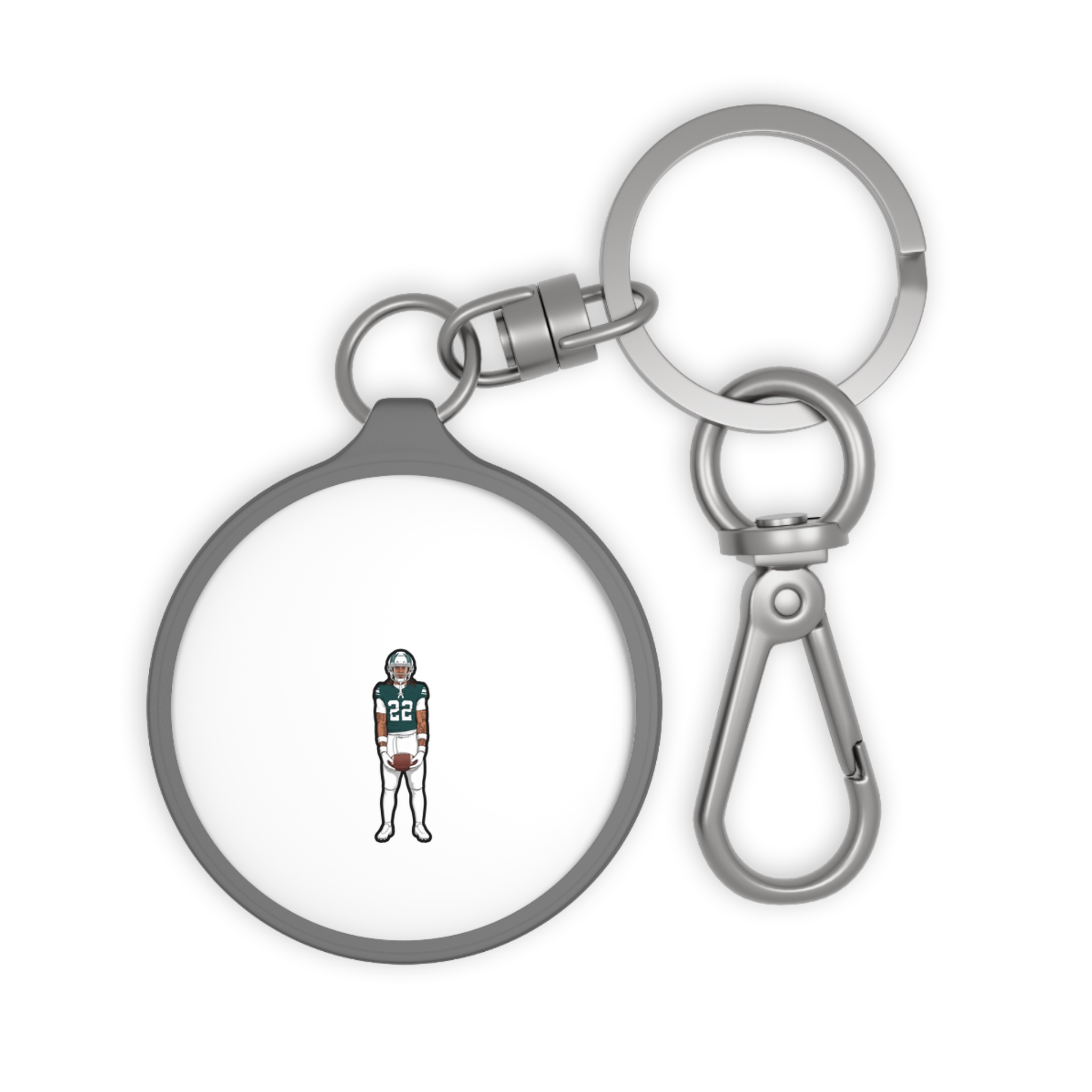 Keychain — character_shirsey in Grey