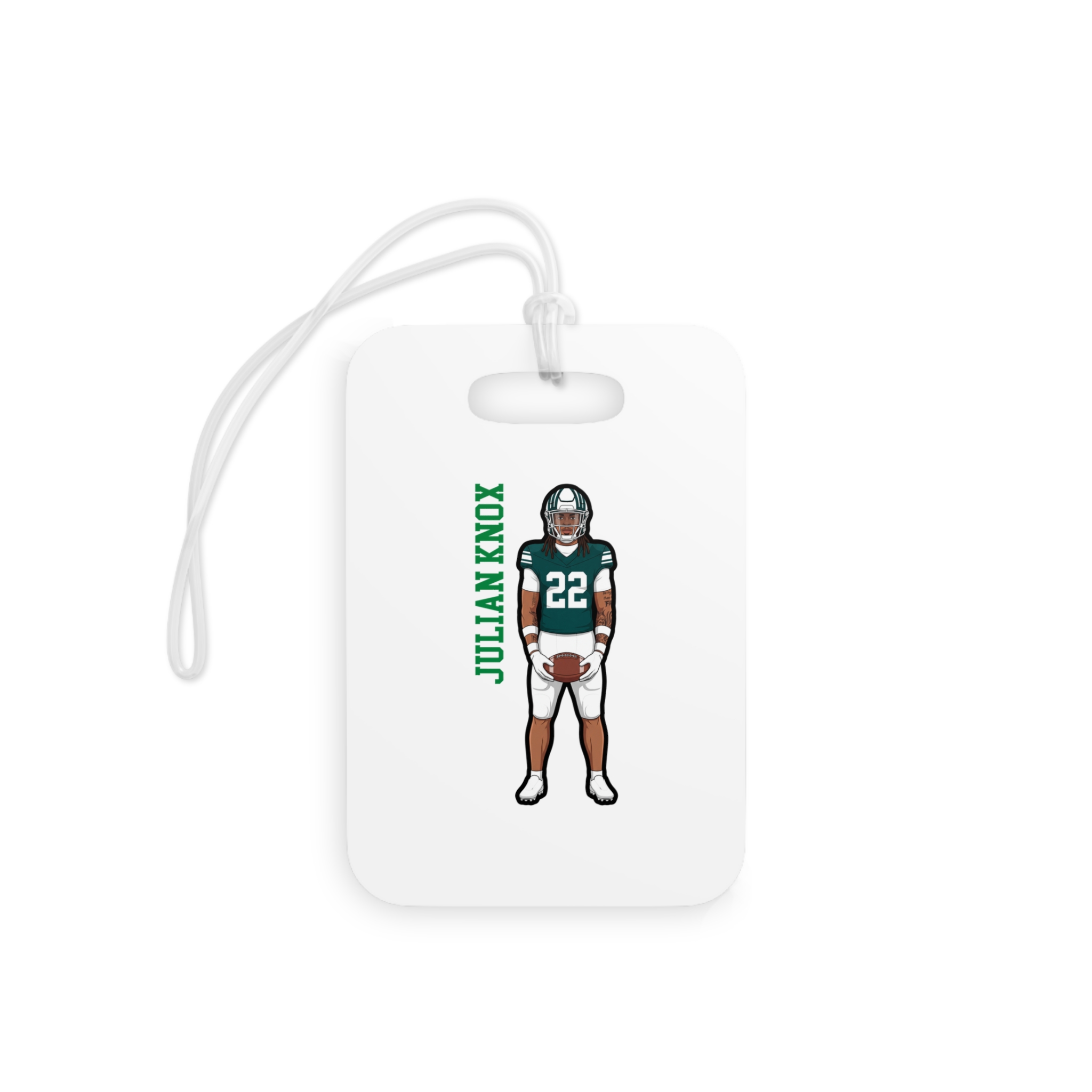 Bag Tag — character_name_vertical in Classic