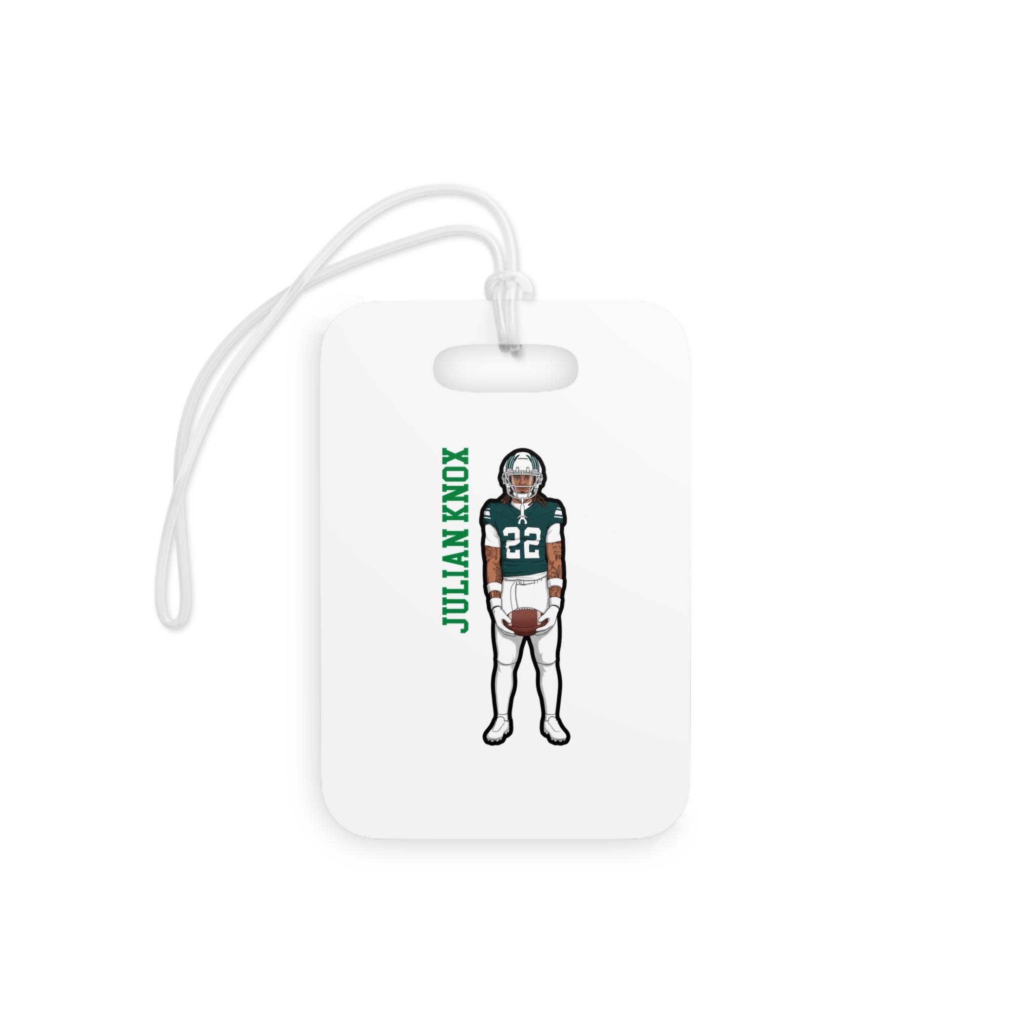 Bag Tag — character_name_vertical in Classic