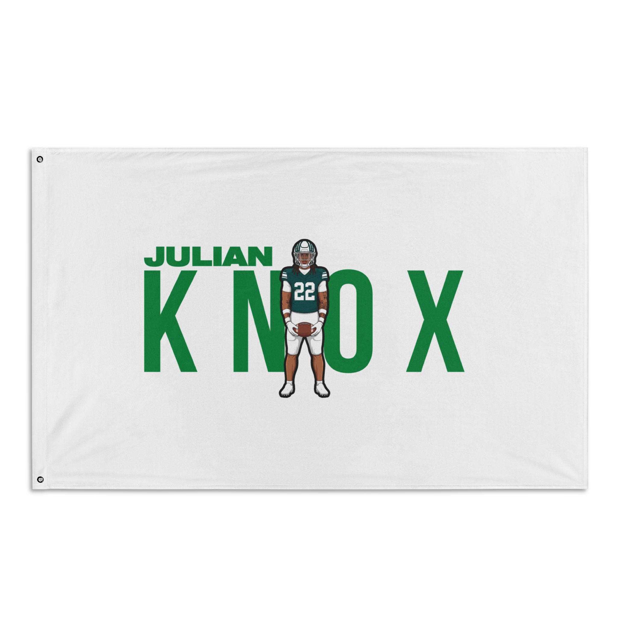Flag (35 × 56 in) — character_player_name in Classic
