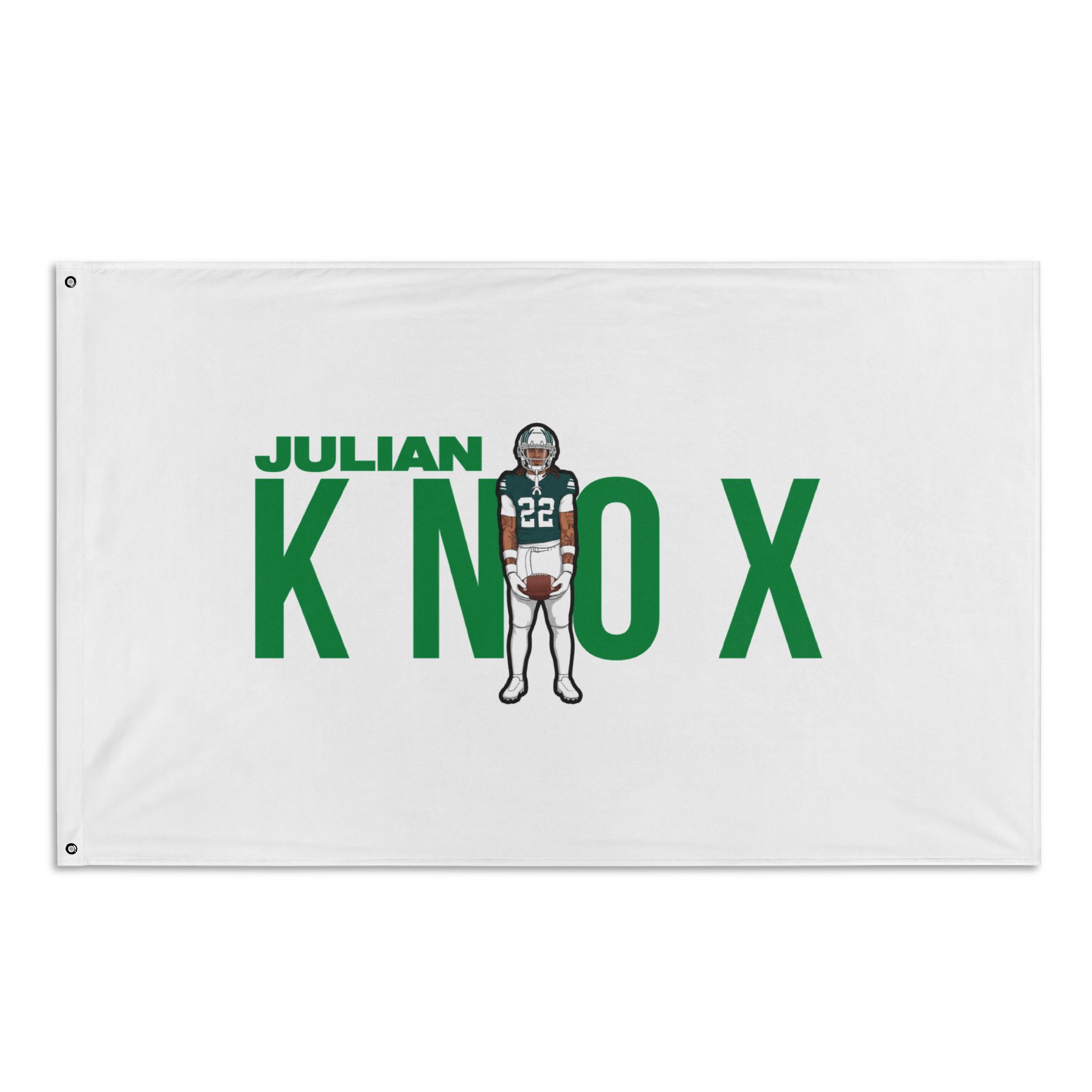 Flag (35 × 56 in) — character_player_name in Classic